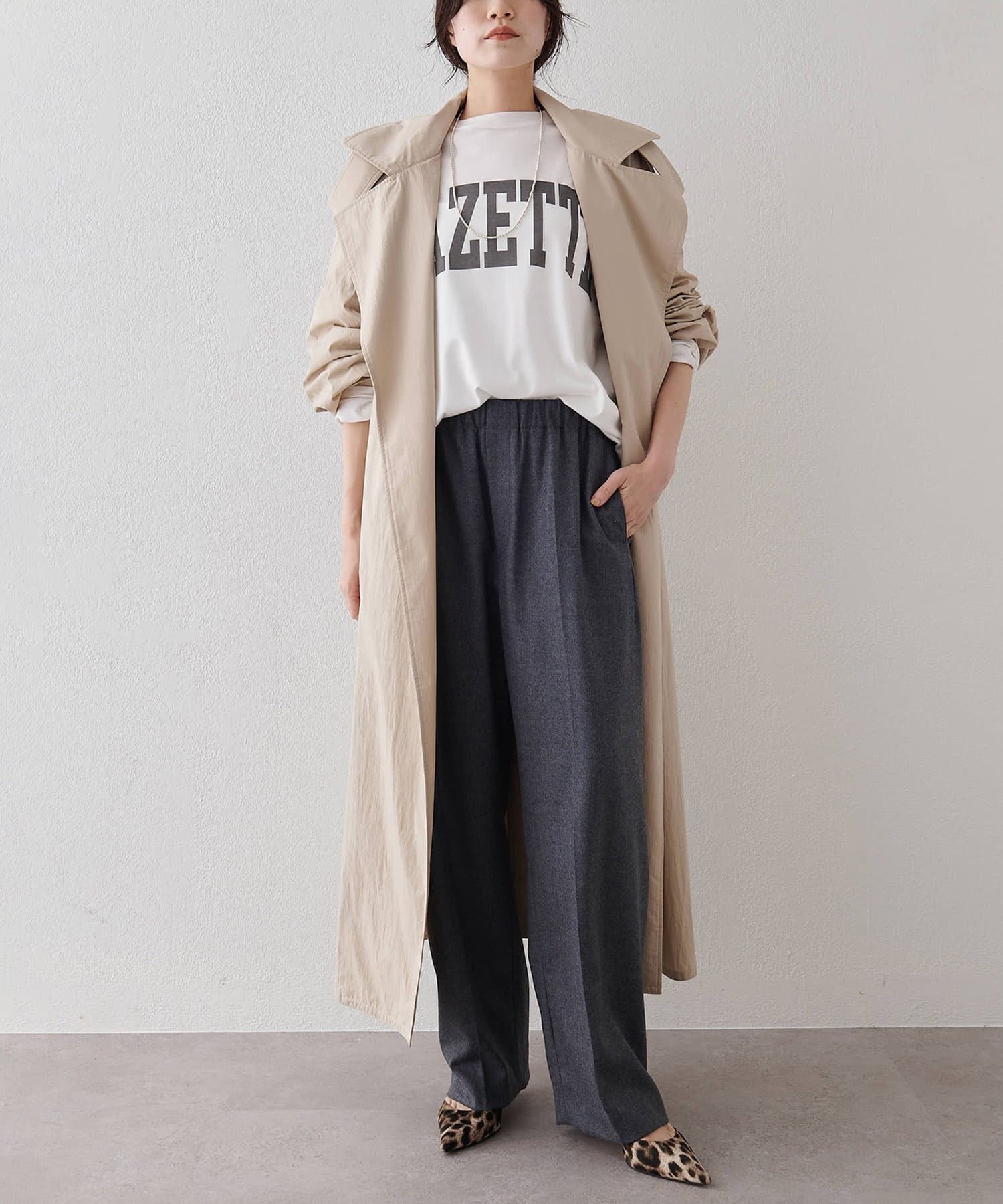 Whim Gazette(ウィム ガゼット) GAZETTEロングTシャツ