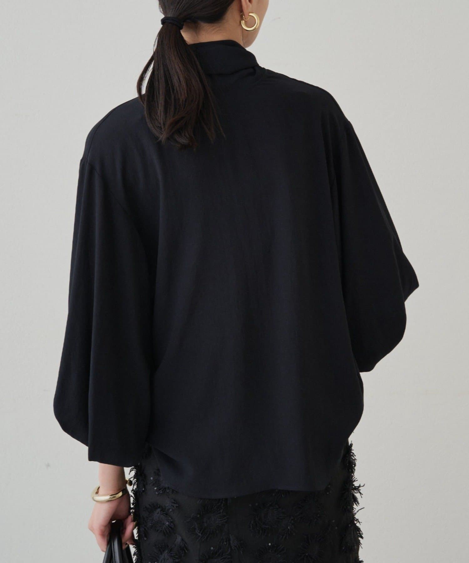 LOUNGEDRESS(ラウンジドレス) 【Atelier N5/アトリエヌメロサンク】シフォンボウタイブラウス