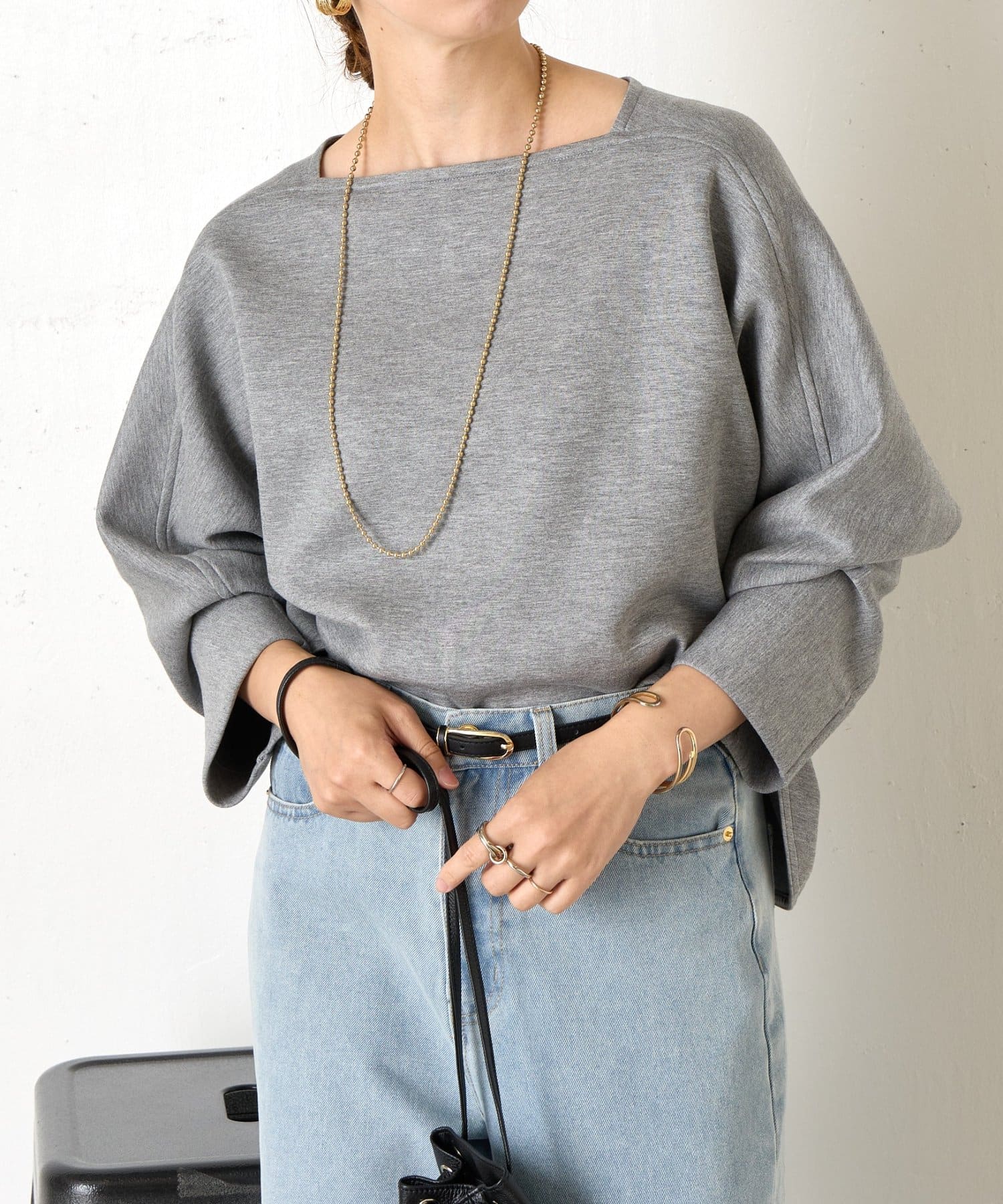 Jena　espace merveilleux(ジェナ　エスパスメルヴェイユ) ダンボールドルマンプルオーバー