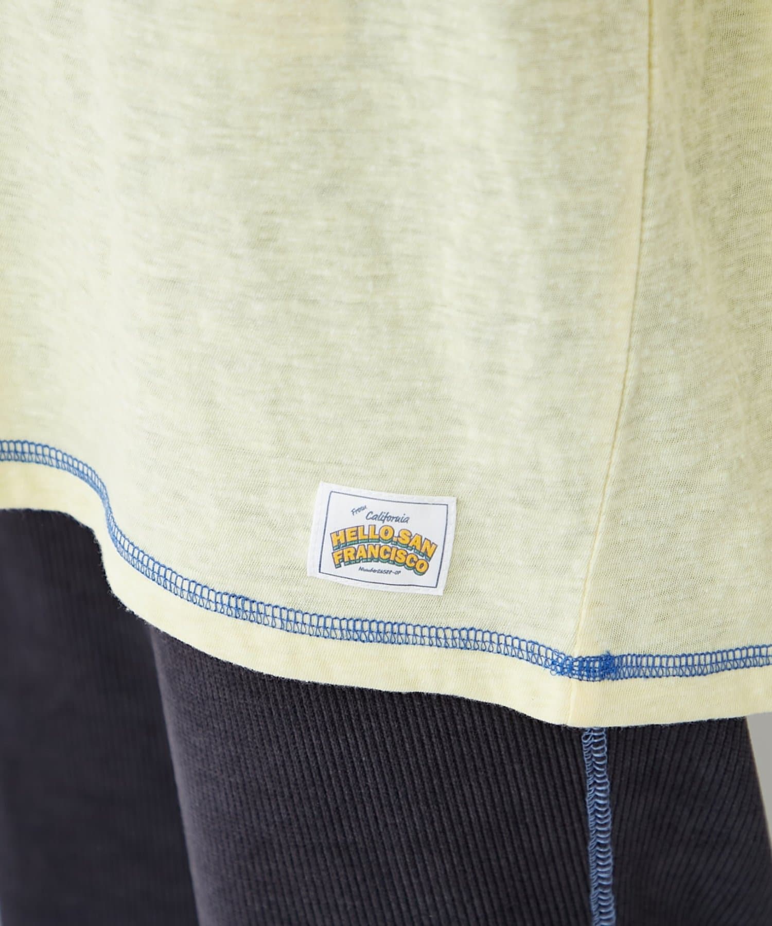 CIAOPANIC TYPY(チャオパニックティピー) 【HELLO.SANFRANCISCO/ハローサンフランシスコ】ネーム付きシアースラブロンTEE