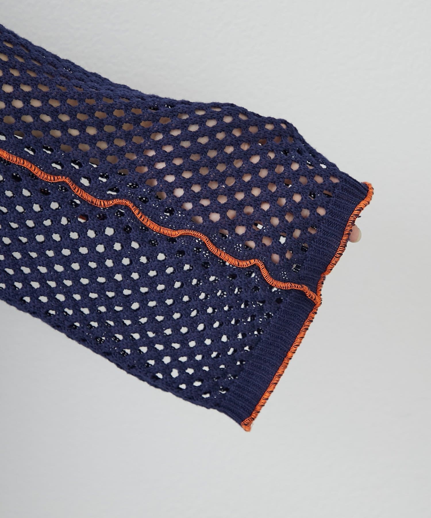 CIAOPANIC TYPY(チャオパニックティピー) 【HELLO.SANFRANCISCO】配色メローメッシュ2wayカーデ