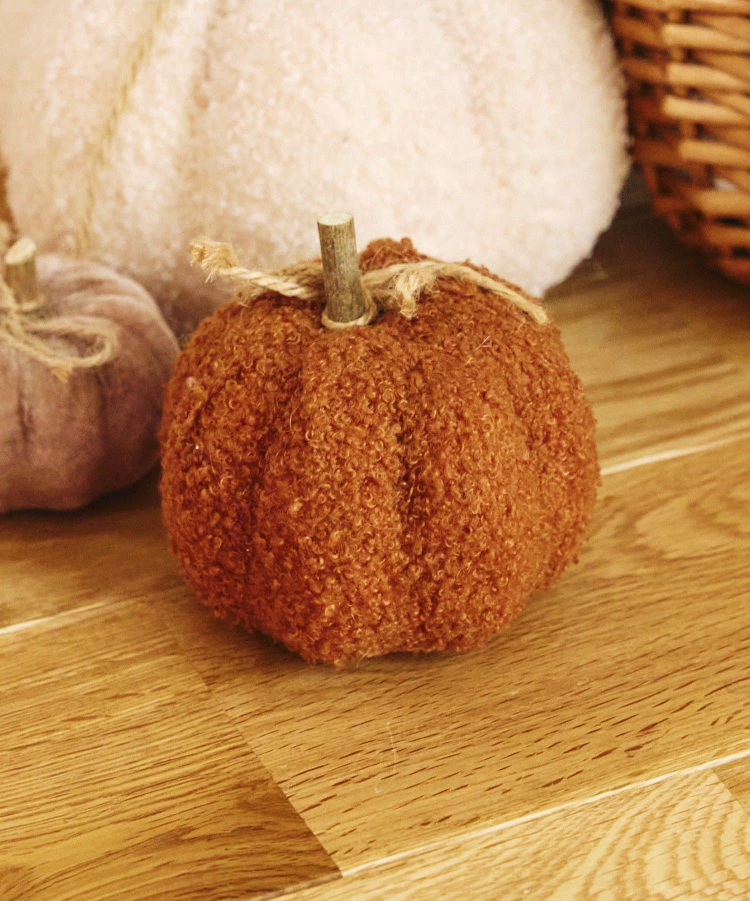 salut!(サリュ) プードルボアかぼちゃ：M／natural halloween