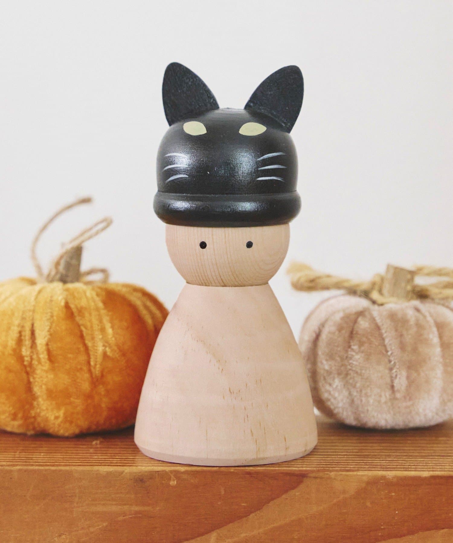 salut!(サリュ) こびと黒猫ぼうし／natural halloween