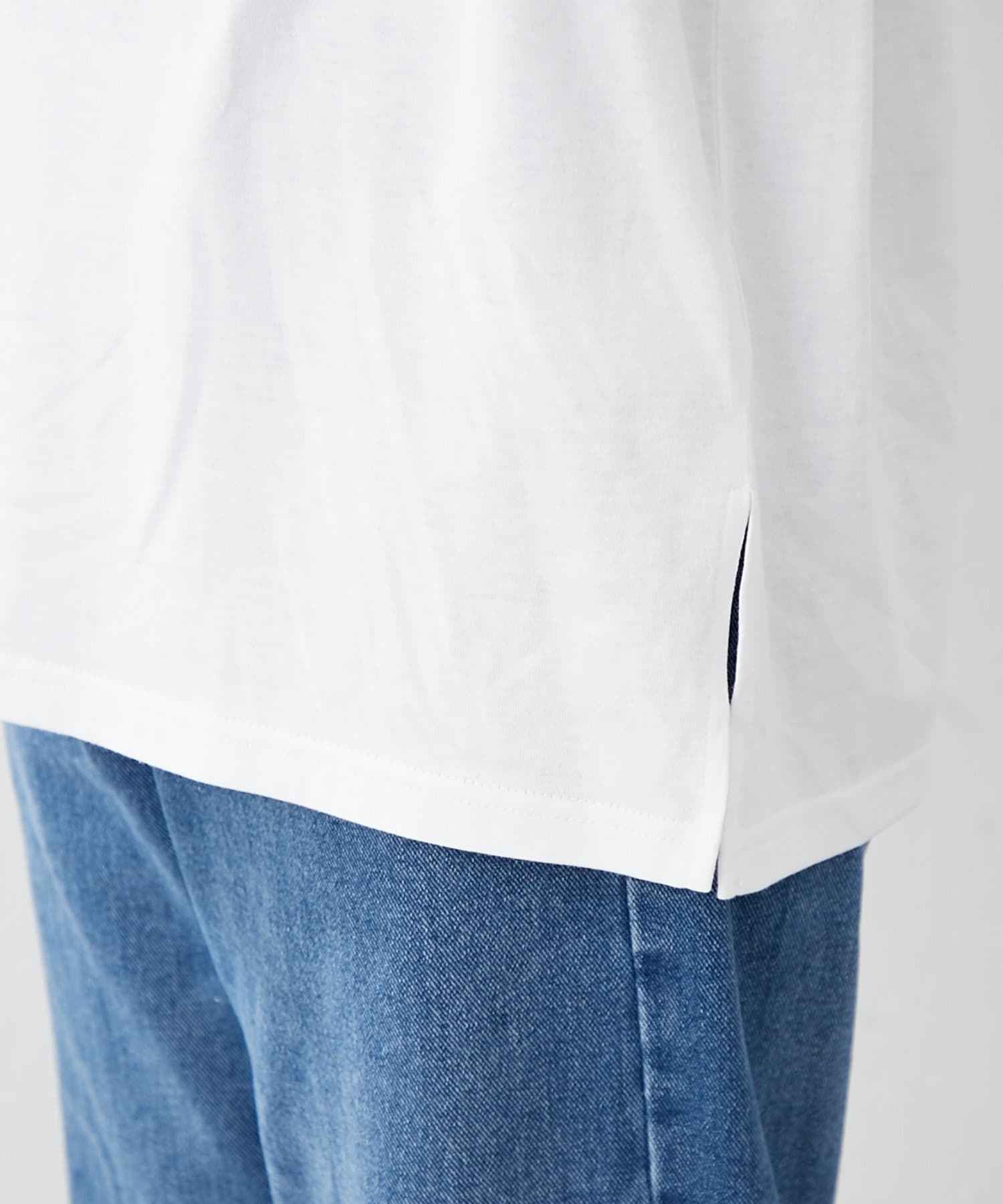 NICE CLAUP / OLIVE des OLIVE OUTLET(ナイスクラップ  / オリーブ デ オリーブ アウトレット) 【RMAF】ハンドステッチタイガープリントＴ