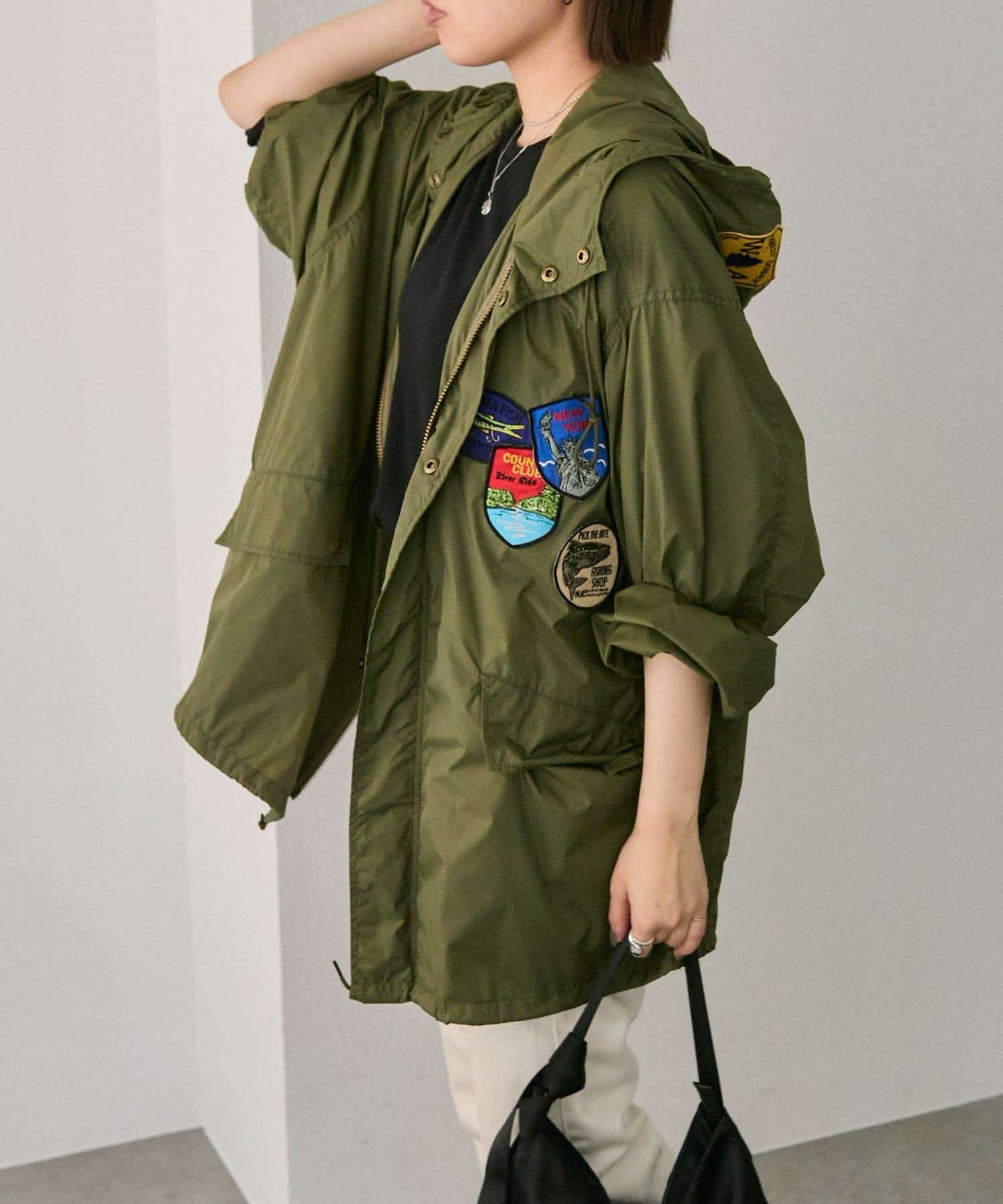 ear PAPILLONNER(イア パピヨネ) 【Work of art Kendai×SUM1 STYLE】軽量・別注コート/アウター/マウンテンパーカー