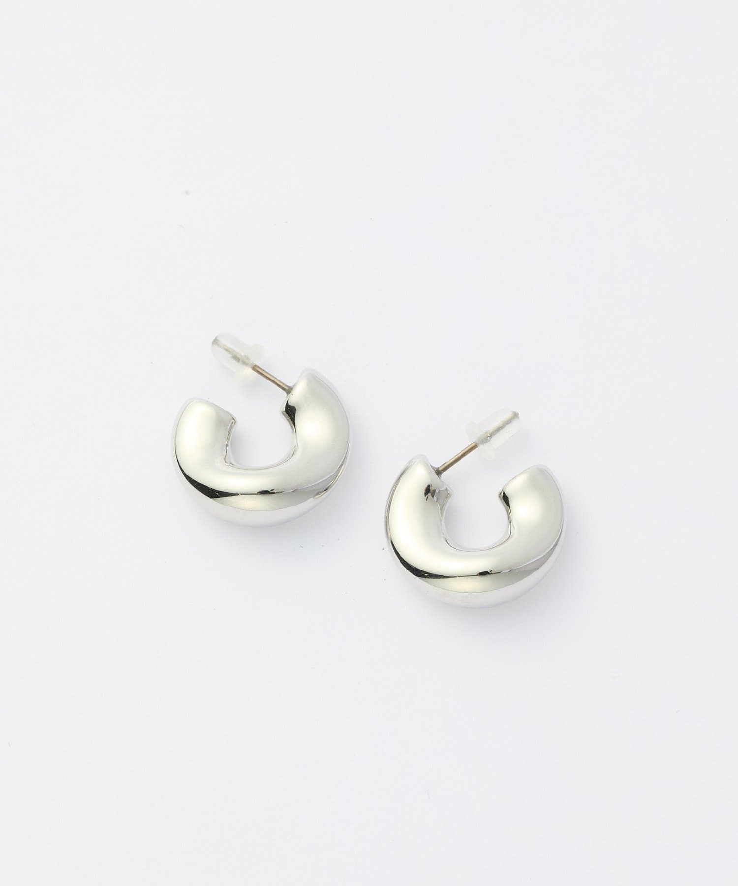 DISCOAT(ディスコート) 【GOLDY】ぷっくりニュアンスフープピアス