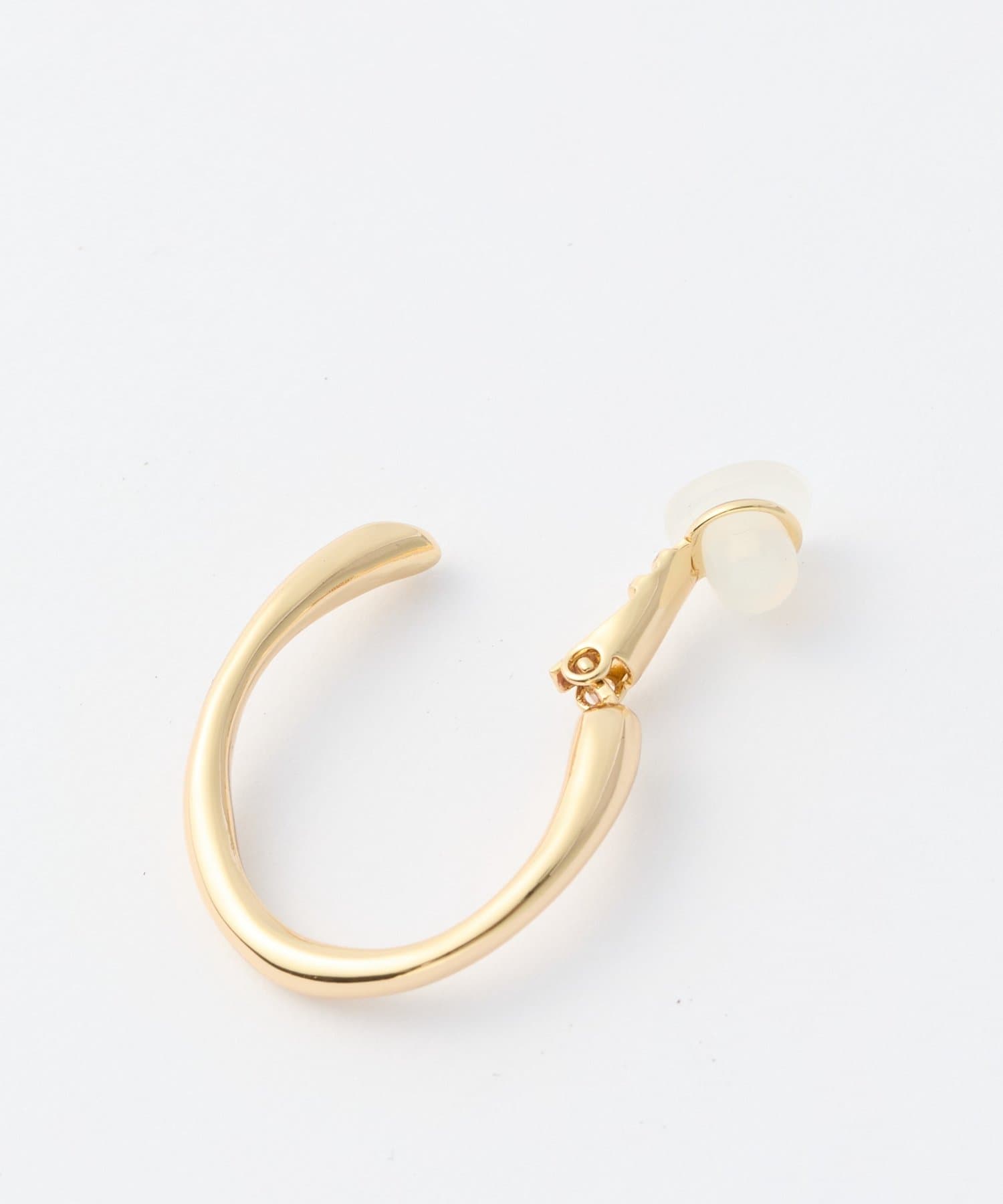 DISCOAT(ディスコート) 【GOLDY】ひねりニュアンスフープイヤリング