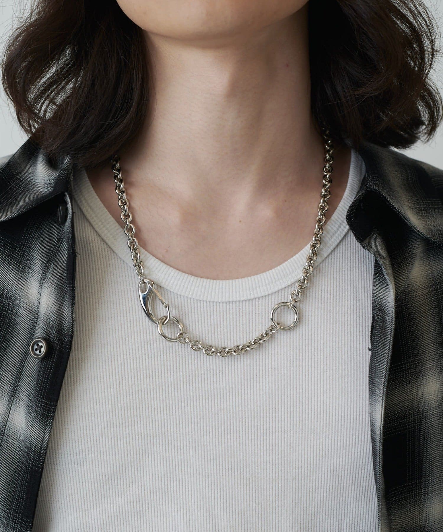 Lui's(ルイス) Ah Necklace / 01 (2WAYリングフックネックレス)