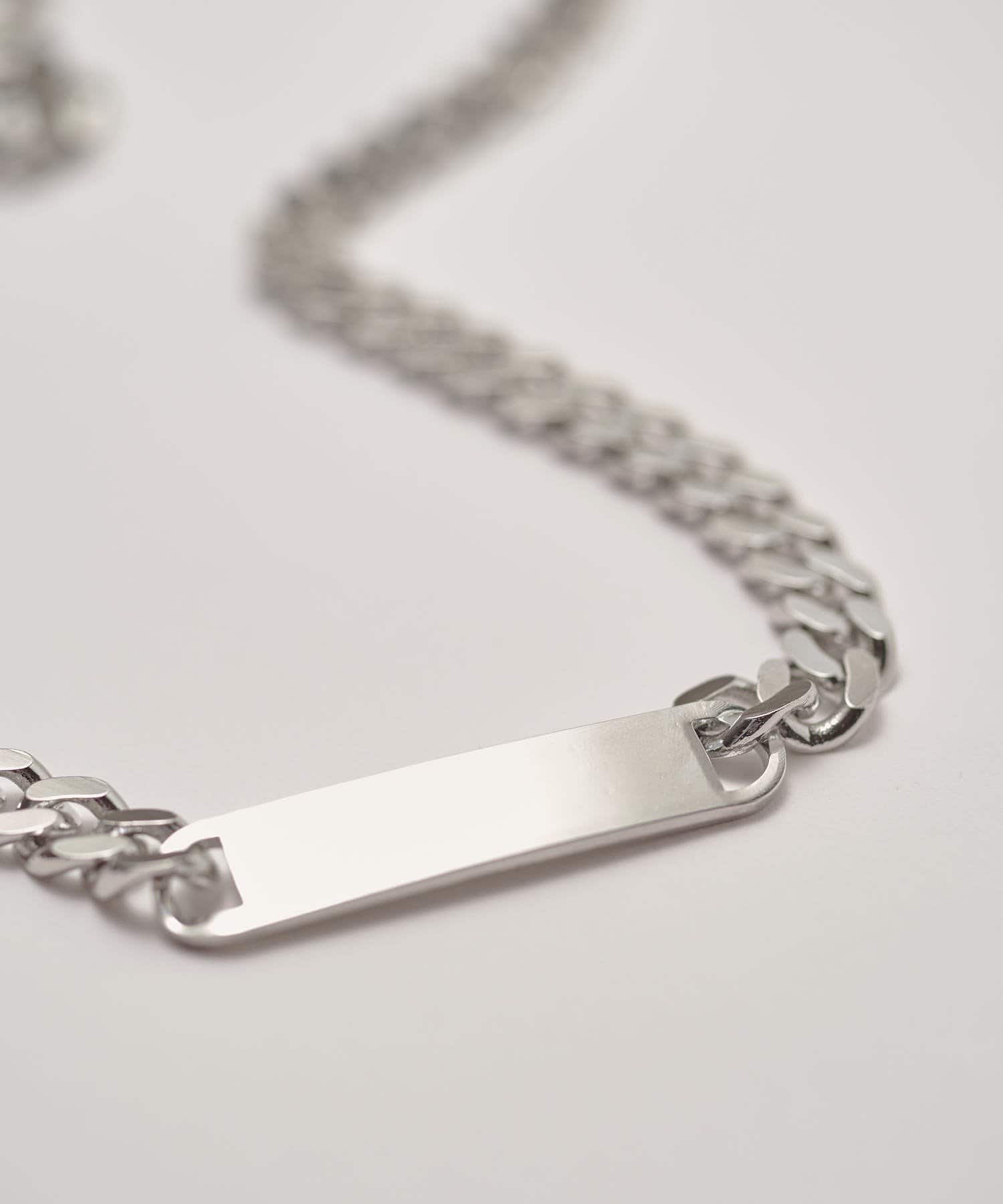 Ah Necklace / 03 (プレートチェーンネックレス) | Lui's(ルイス