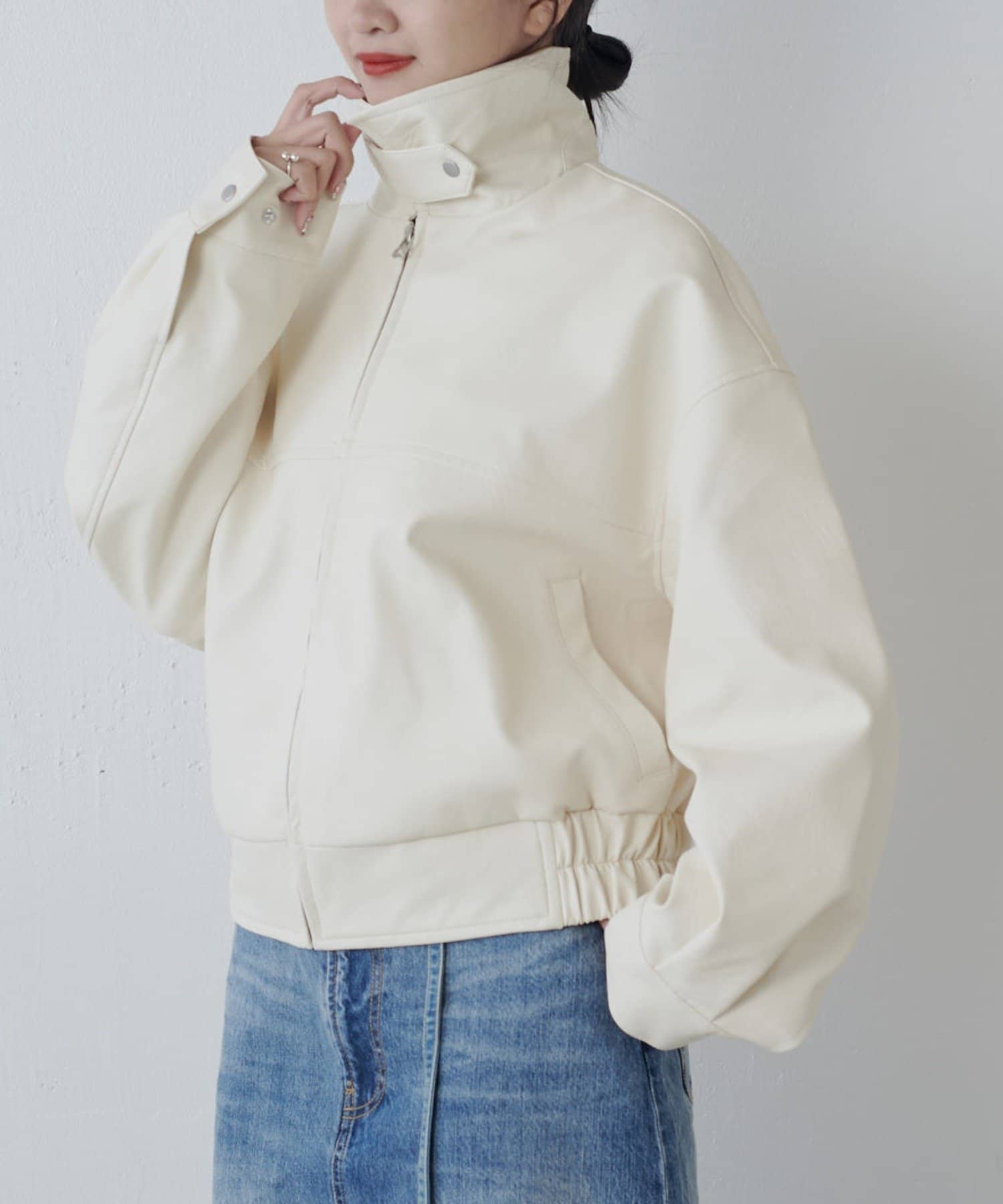 シンセティックレザーブルゾン | Lui's(ルイス)レディース | PAL