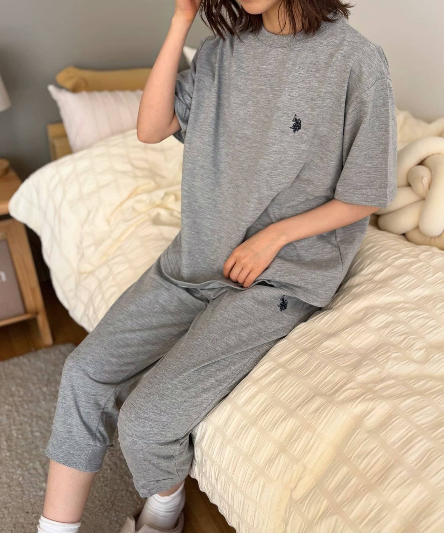 LOCUST(ローカスト) 【U.S.POLO ASSN.】ルームウェア上下セット