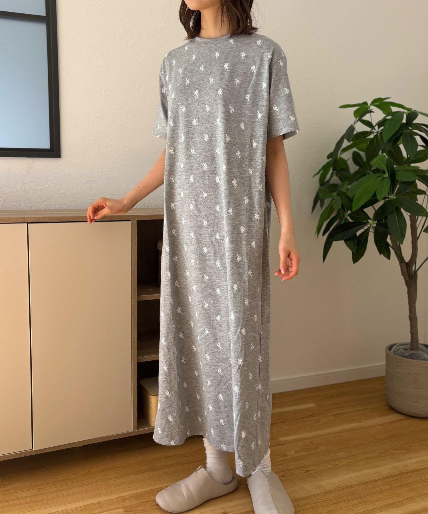 LOCUST(ローカスト) 【U.S.POLO ASSN.】ルームウェアワンピース