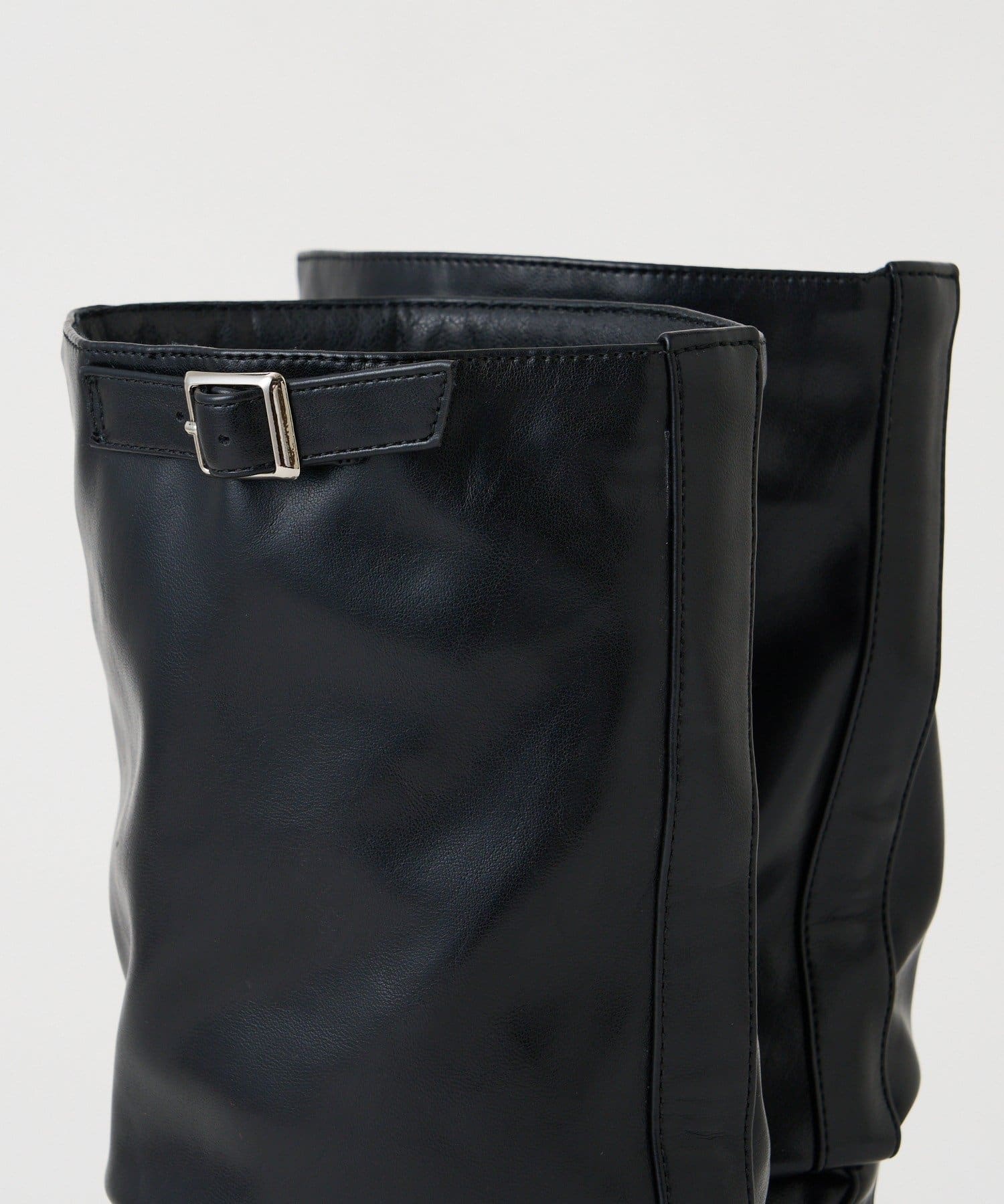 Kastane(カスタネ) 【新色追加/レザー&スエード/インソール】ルーズエンジニアブーツ