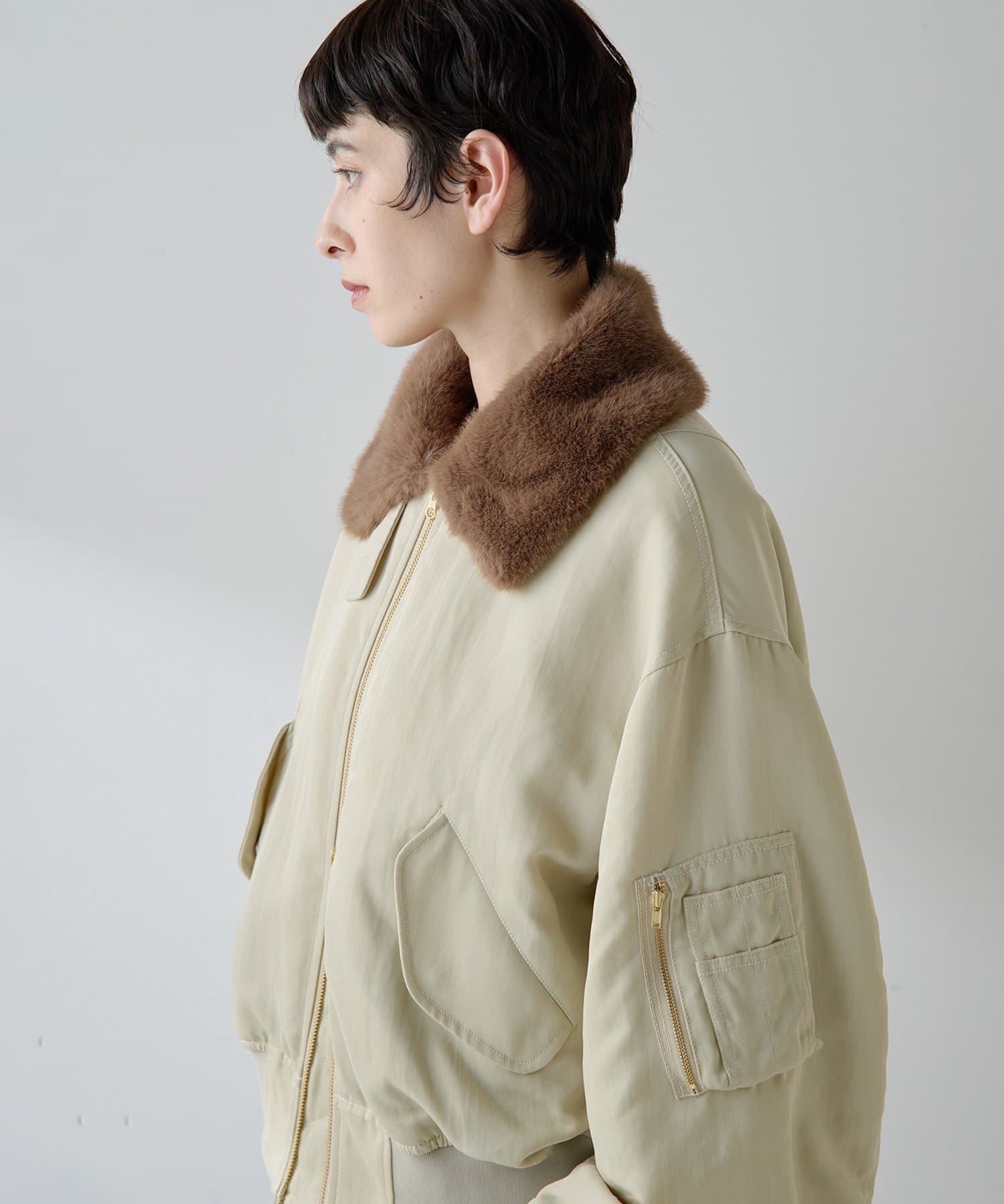 THE PAUSE】ファーカラーMA-1 | Whim Gazette(ウィム ガゼット