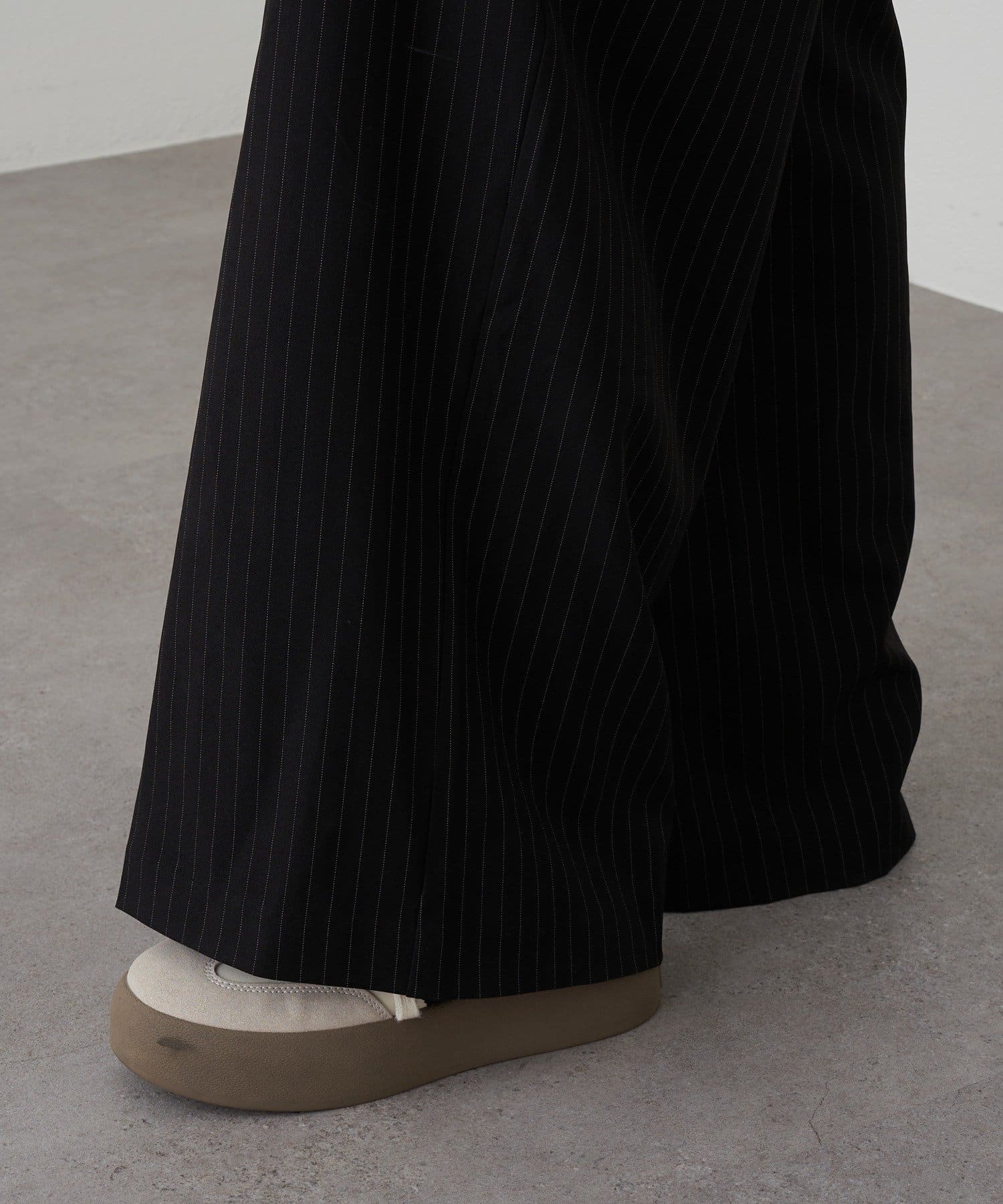 RAY CASSIN(レイカズン) 【セットアップ対応/サイズ展開あり】レイヤードスラックスイージーパンツ