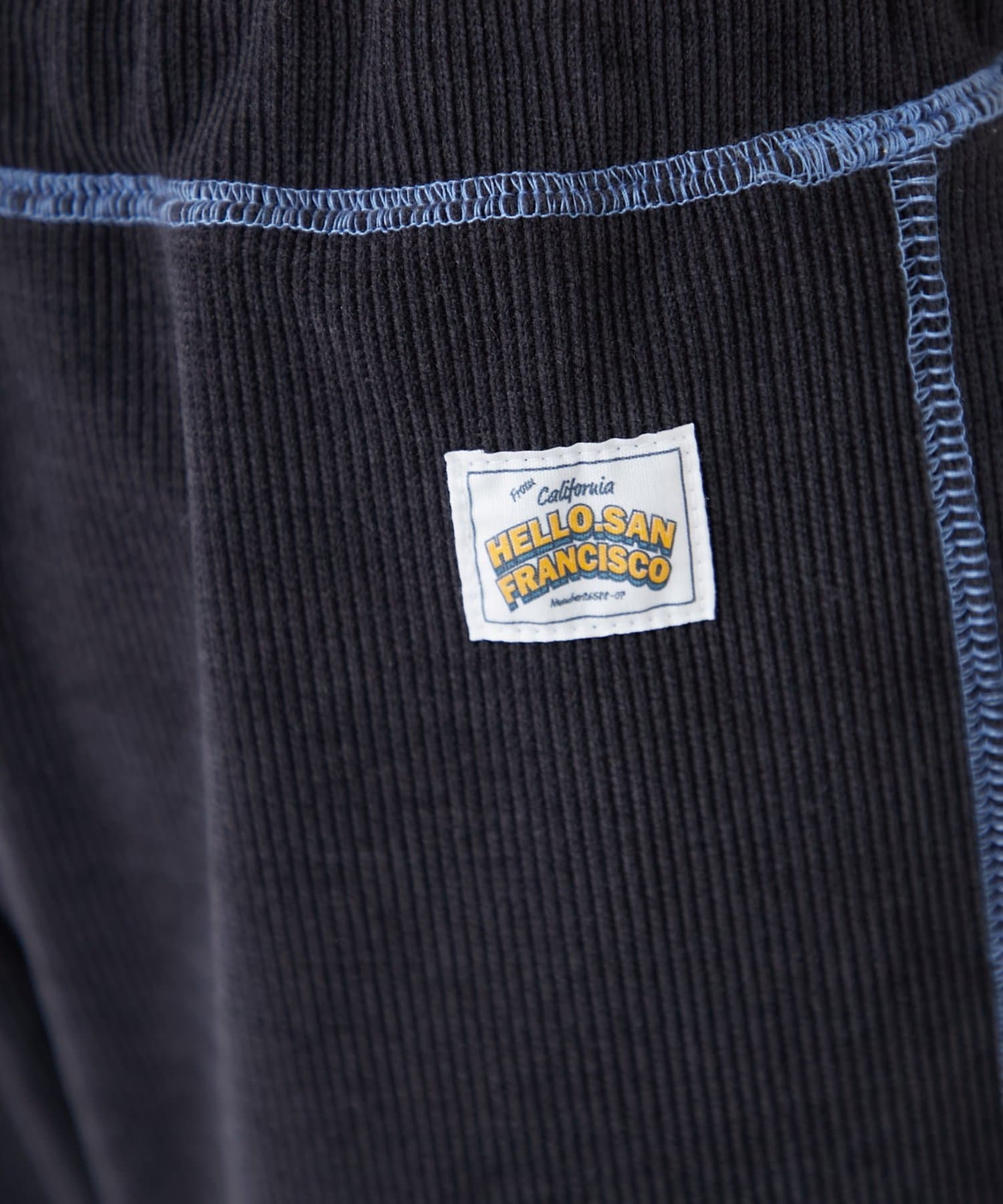 CIAOPANIC TYPY(チャオパニックティピー) 【スタイルアップ見え】【HELLO.SANFRANCISCO/ハローサンフランシスコ】コーデュロイ裾フリルフレアパンツ