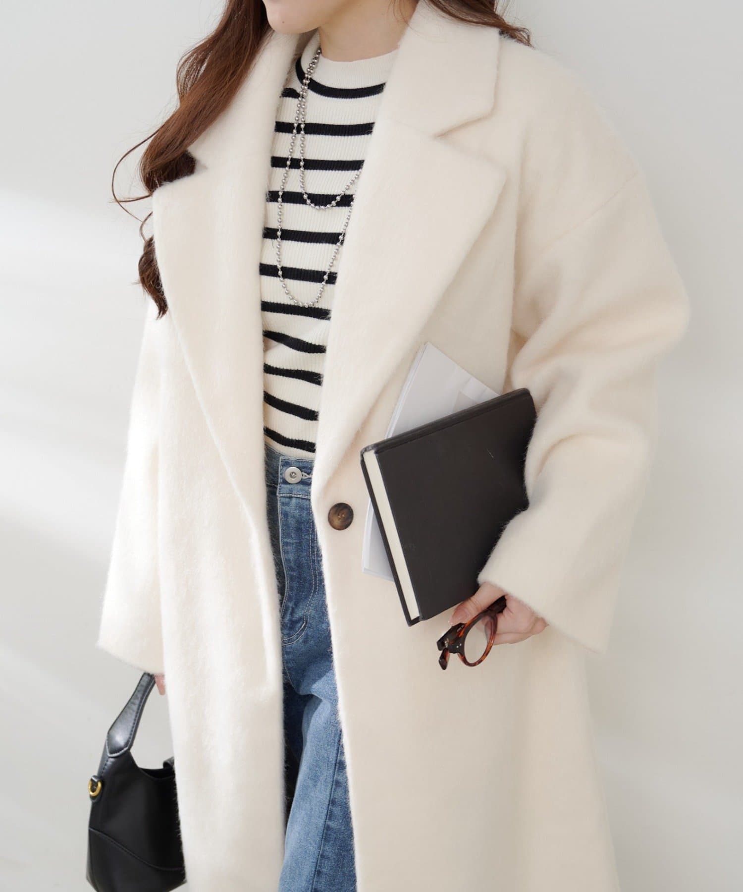 Remind me and forever(リマインドミーアンドフォーエバー) シャギーチェスターコート