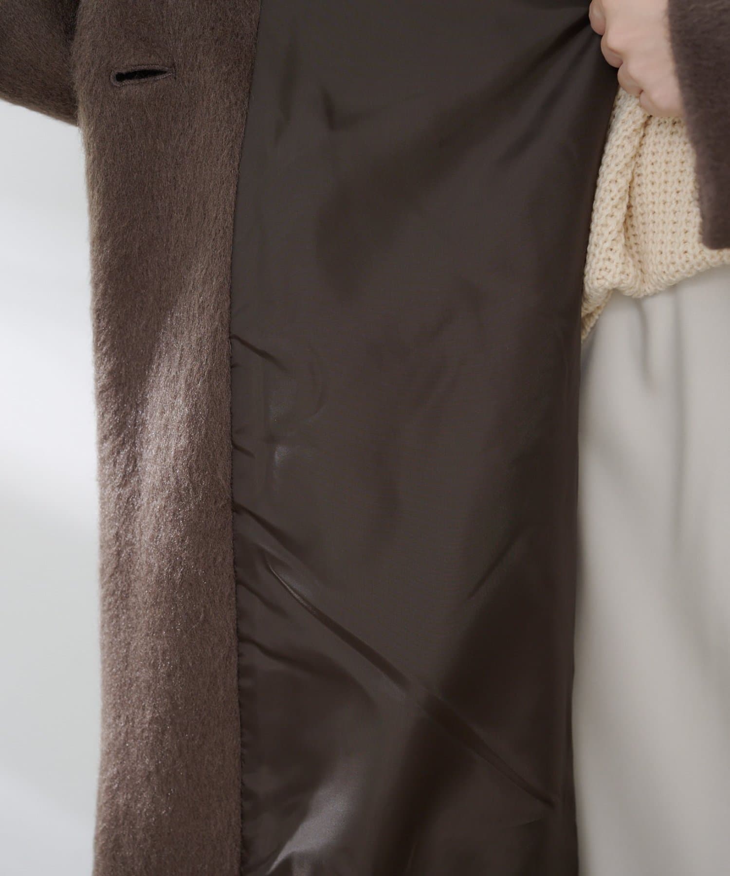 Remind me and forever(リマインドミーアンドフォーエバー) シャギーチェスターコート