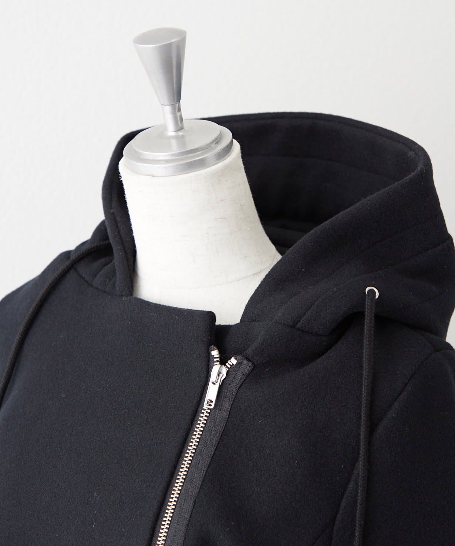 Remind me and forever(リマインドミーアンドフォーエバー) きれいめデザイン、フード付ZIPコート