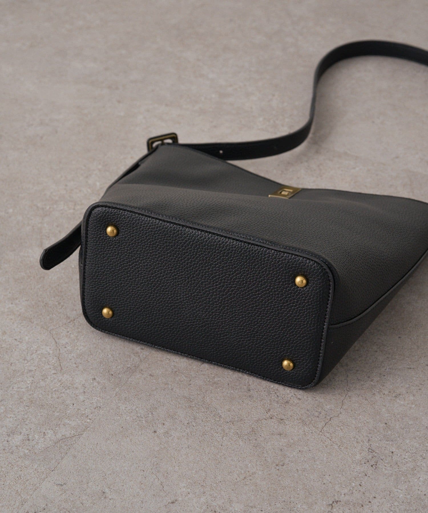 PUAL CE CIN(ピュアルセシン) フェイクレザーヴィンテージライクBAG