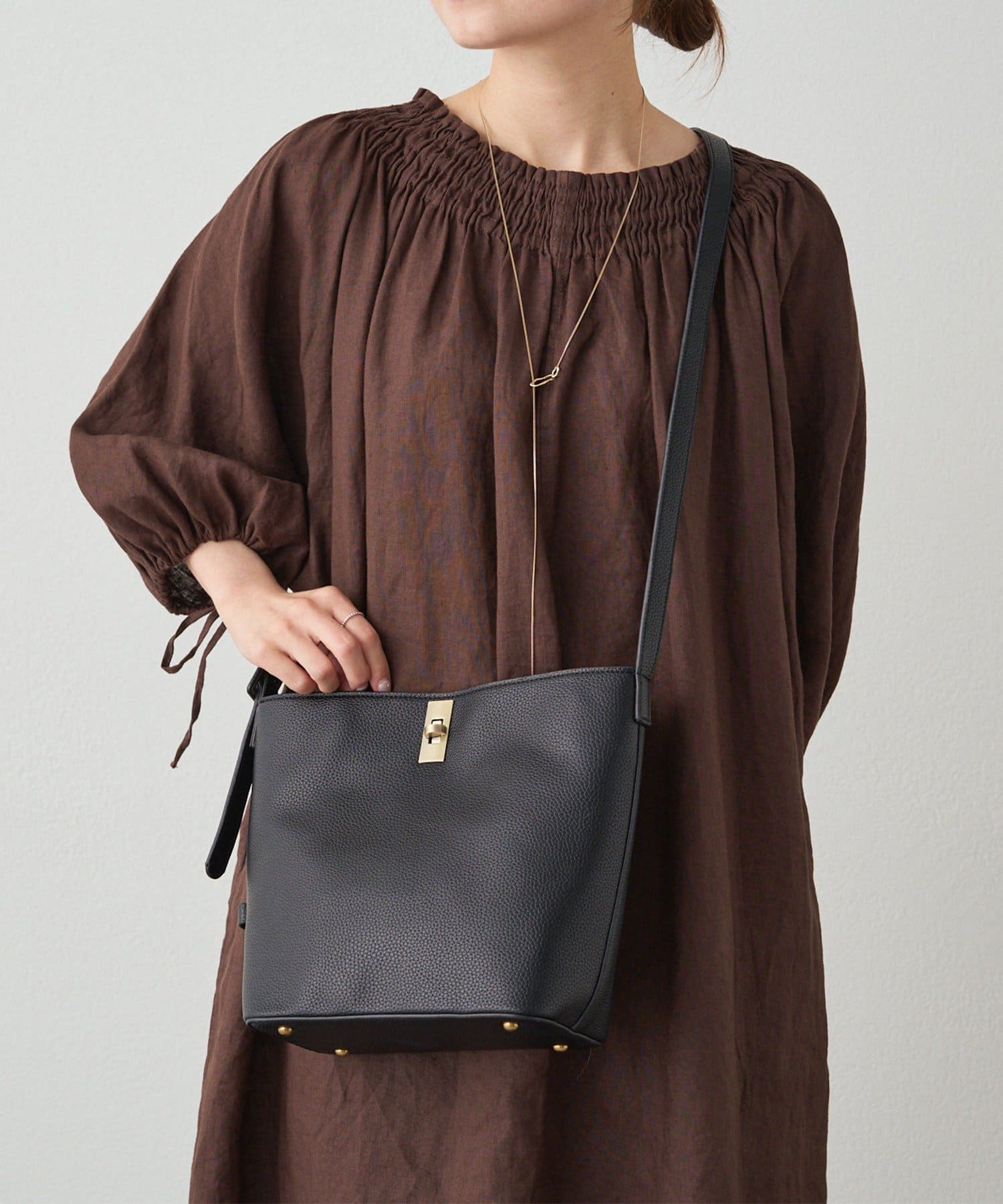 フェイクレザーヴィンテージライクBAG | PUAL CE CIN
