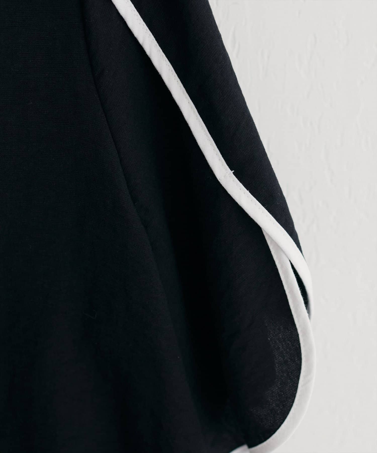 natural couture(ナチュラルクチュール) 【WEB限定】ハチワレスリーブ麻調ブラウス