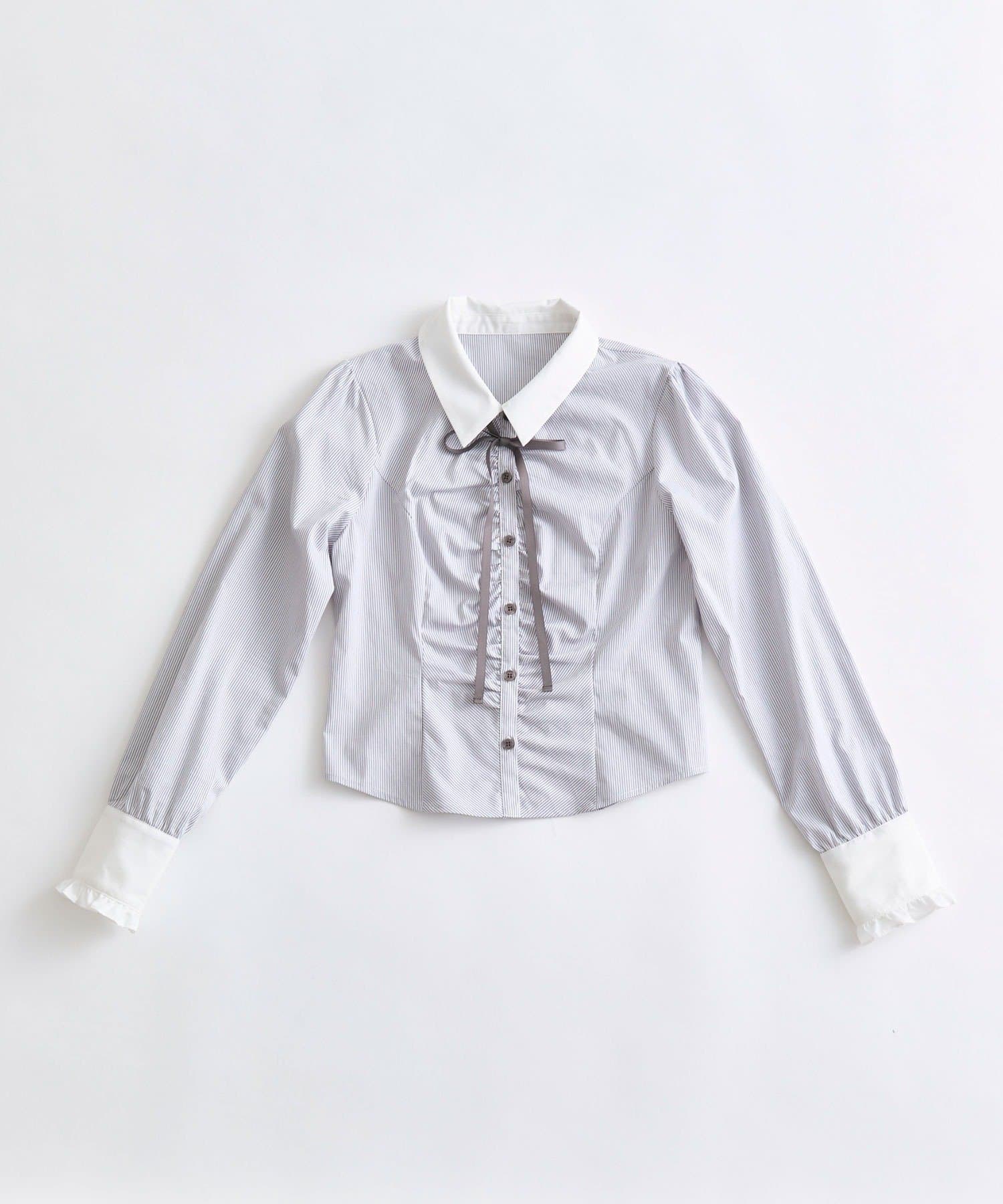 OLIVE des OLIVE(オリーブ デ オリーブ) 【再販受付中/インフルエンサー企画 】Keru ボウタイブラウス