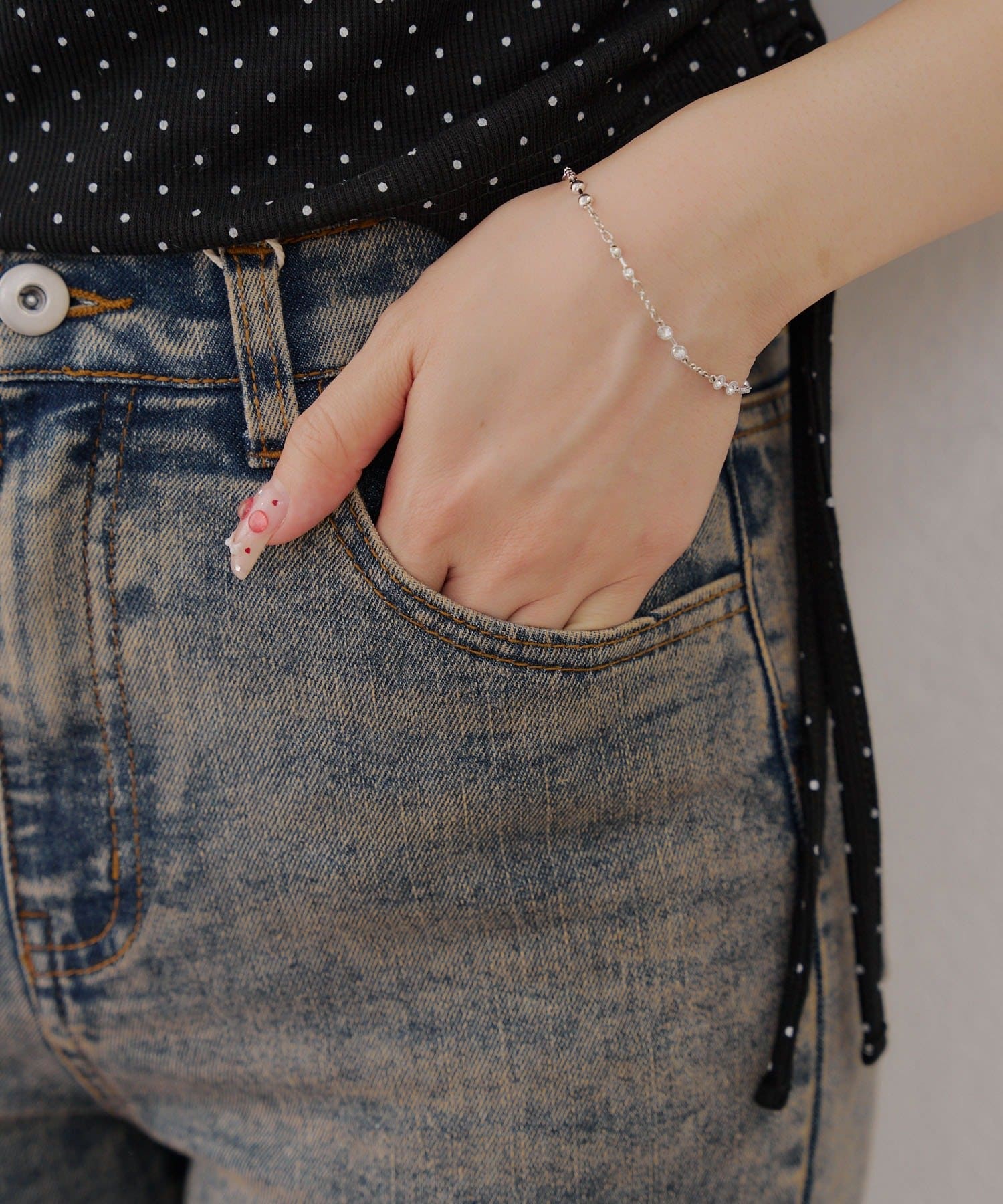 Remind me and forever(リマインドミーアンドフォーエバー) 【サイズ展開有】デニムフレアパンツ