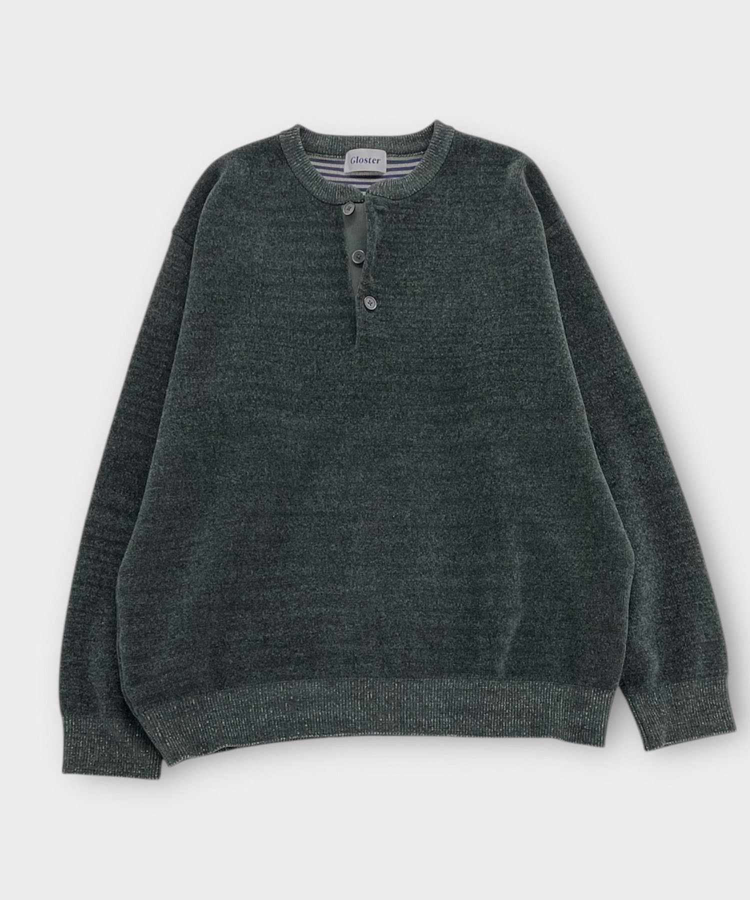 FREDY & GLOSTER(フレディ アンド グロスター) 【昨年人気アイテム再登場！チクチクしないニット】モールバックボーダーニット