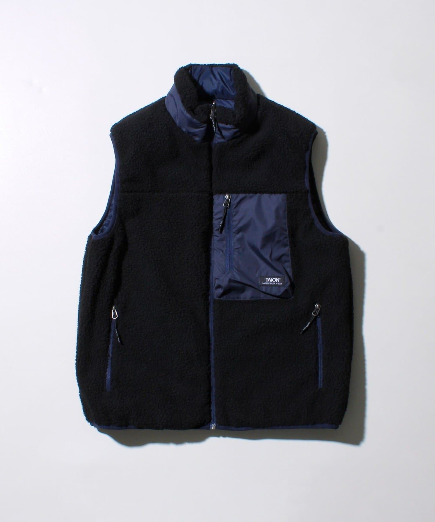 FREDY & GLOSTER(フレディ アンド グロスター) 【2WAYで着回せる】【UNISEX】配色別注 TAIONボア×ダウンベスト