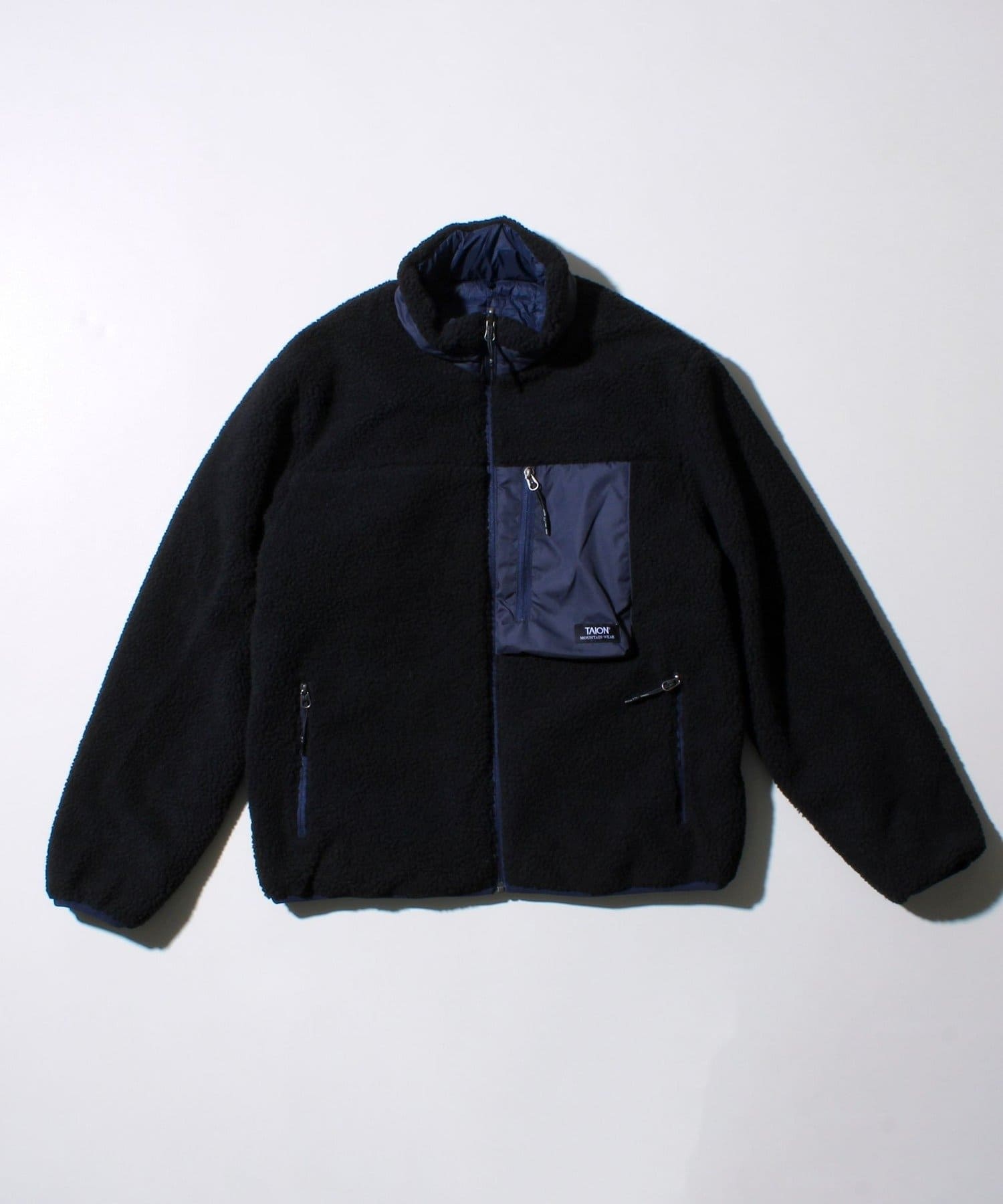 FREDY & GLOSTER(フレディ アンド グロスター) 【2WAYで着回せる】【UNISEX】配色別注 TAIONボア×ダウンブルゾン