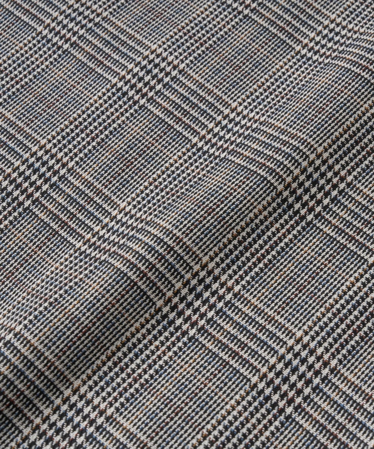 un dix cors(アンディコール) 《クラシカルなムードに◎》カラーMixグレンチェックジャンスカ