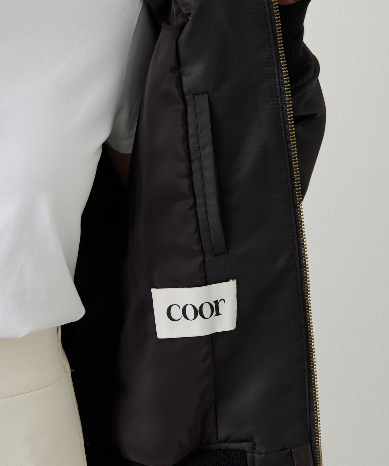 Whim Gazette(ウィム ガゼット) 【COOR】SHEARLING MA-1
