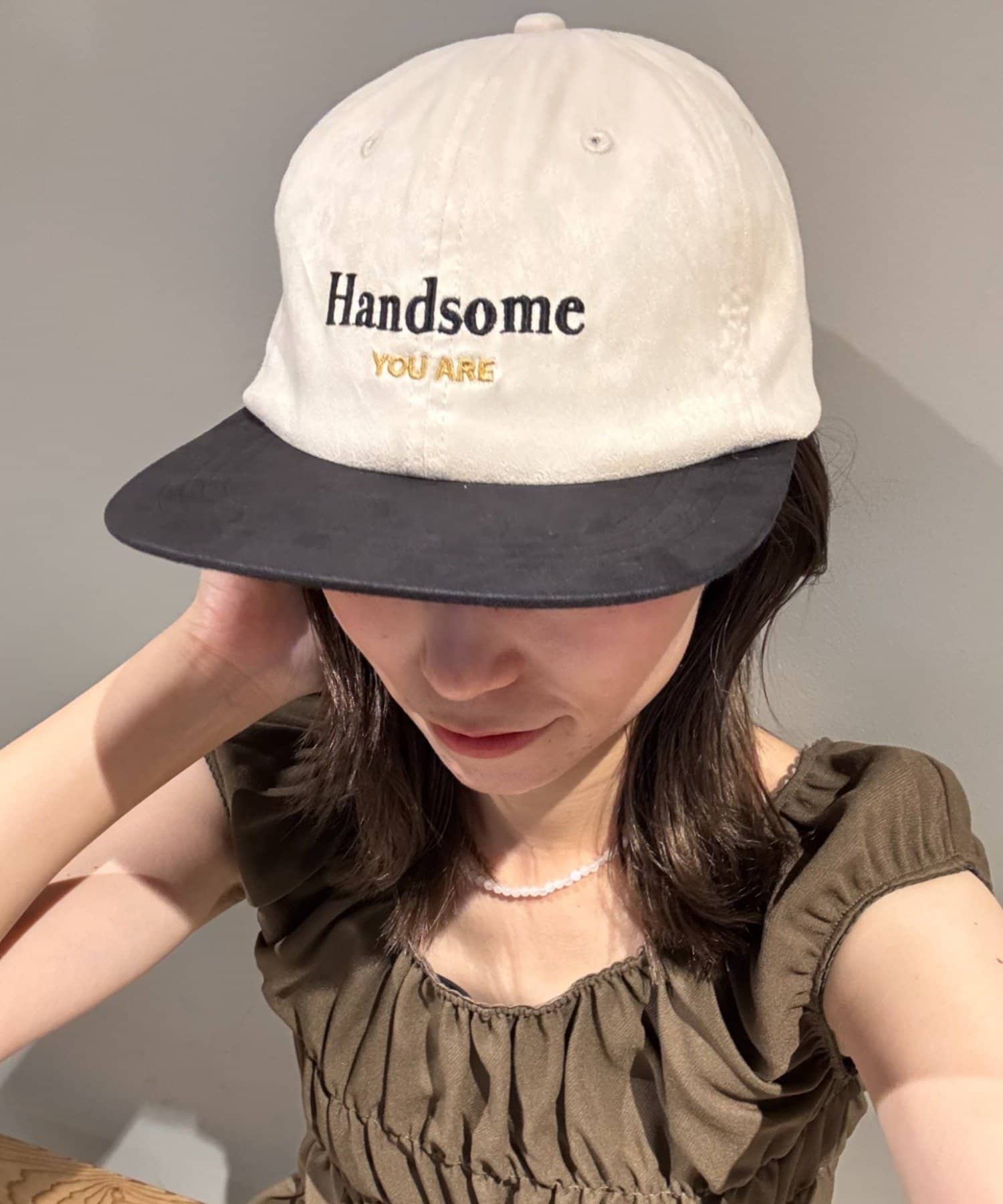CIAOPANIC TYPY(チャオパニックティピー) 【UNISEX】スエードロゴキャップ