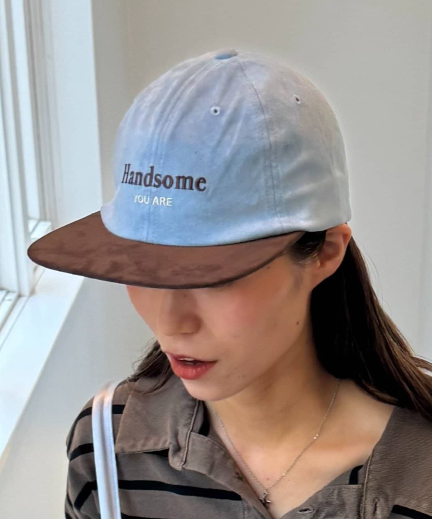 CIAOPANIC TYPY(チャオパニックティピー) 【UNISEX】スエードロゴキャップ