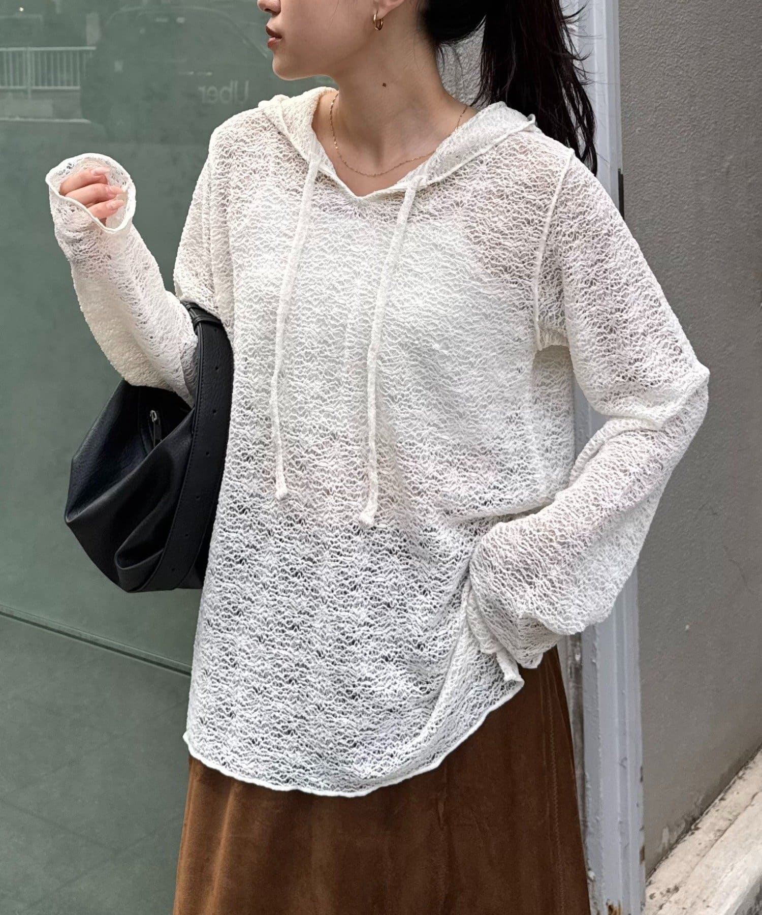 CIAOPANIC TYPY(チャオパニックティピー) スキッパーレースフーディー