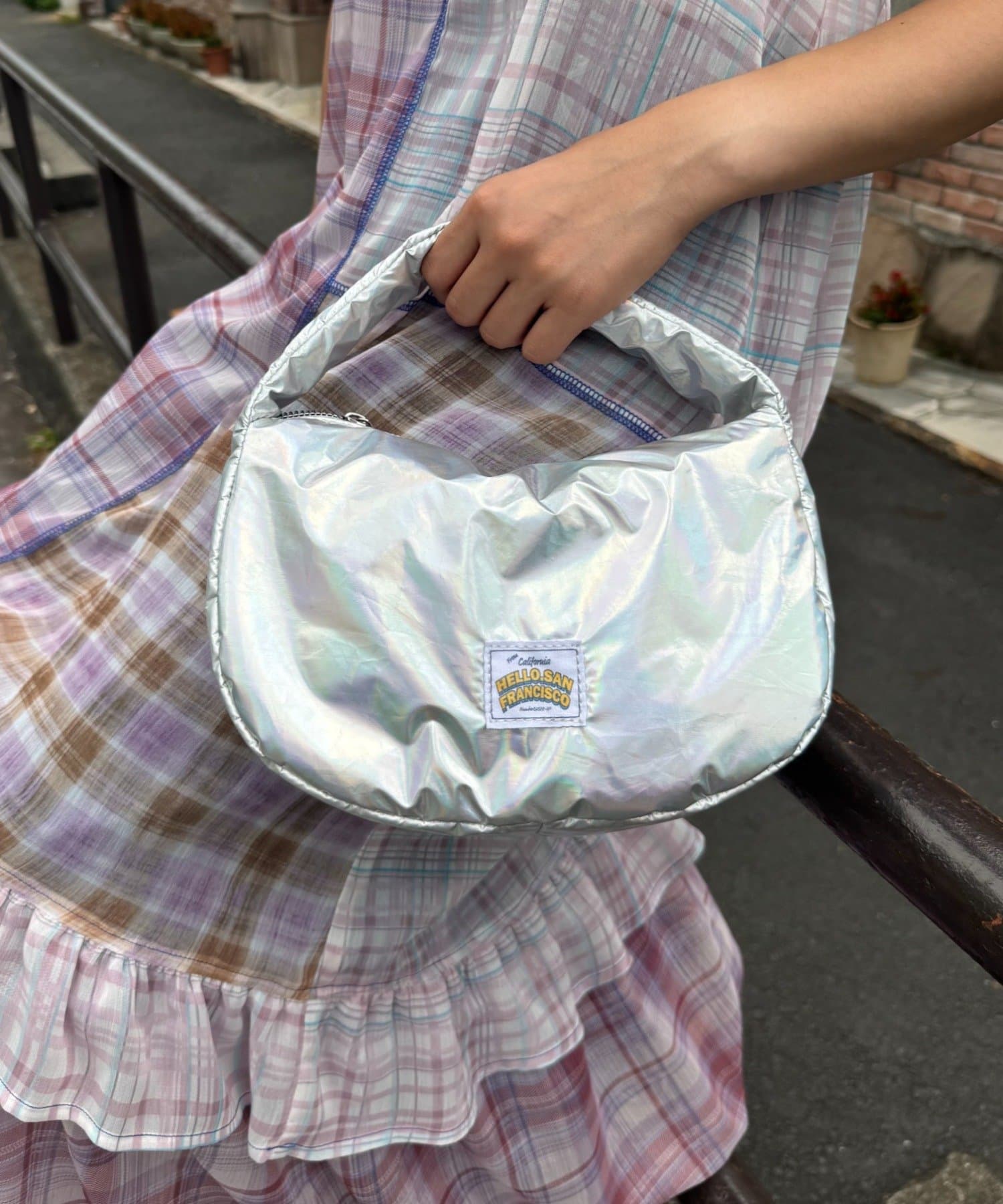CIAOPANIC TYPY(チャオパニックティピー) 【HELLO.SANFRANCISCO/ハローサンフランシスコ】メタリックワンハンドルBAG