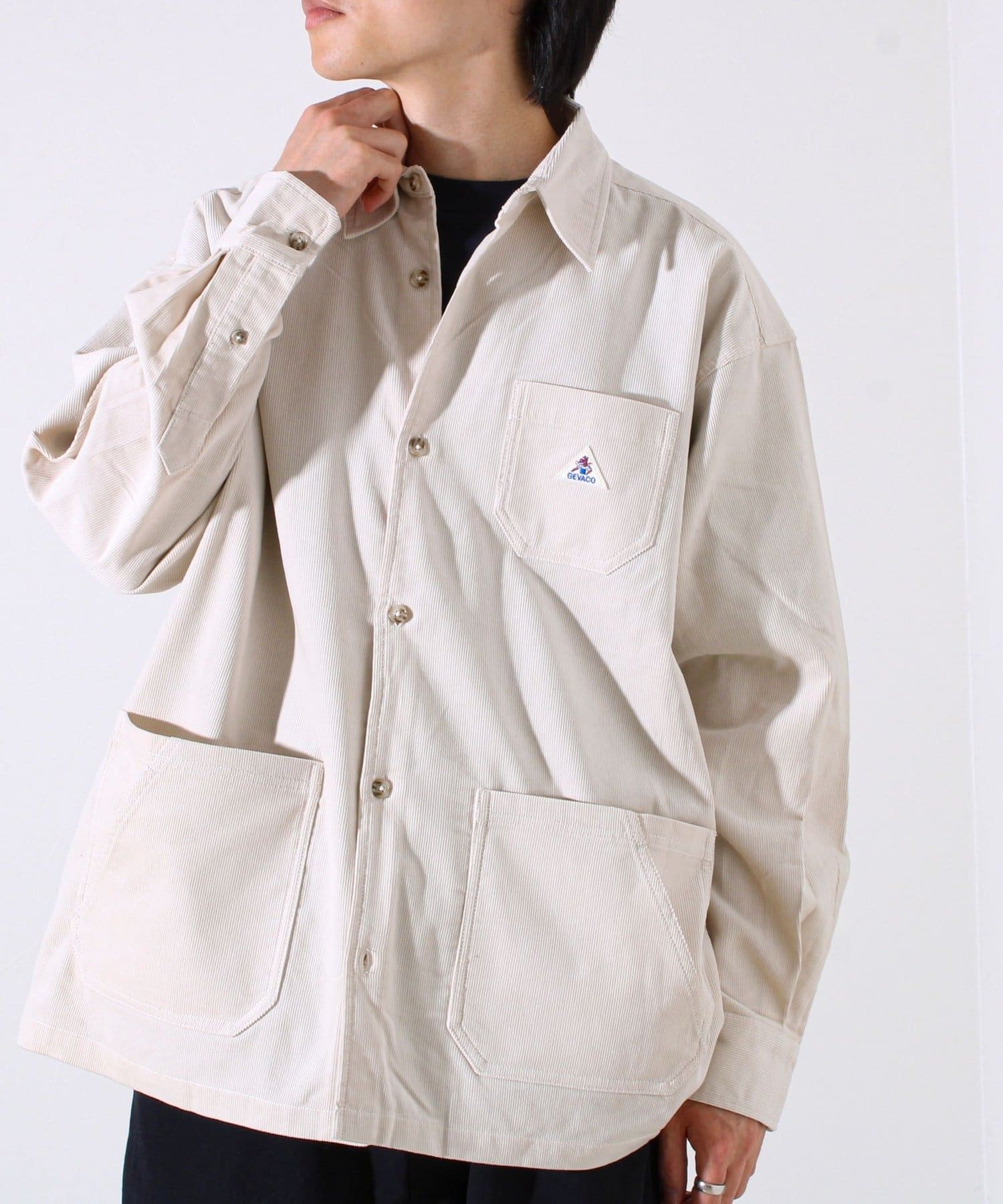 FREDY & GLOSTER(フレディ アンド グロスター) 【セットアップ対応】【GEVACO】コーデュロイ ワークシャツ