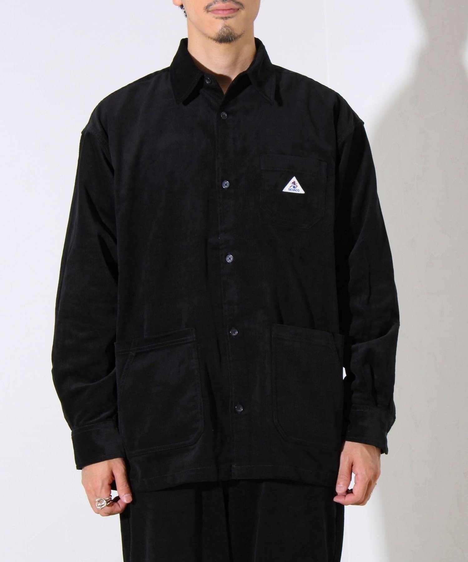 FREDY & GLOSTER(フレディ アンド グロスター) 【セットアップ対応】【GEVACO】コーデュロイ ワークシャツ