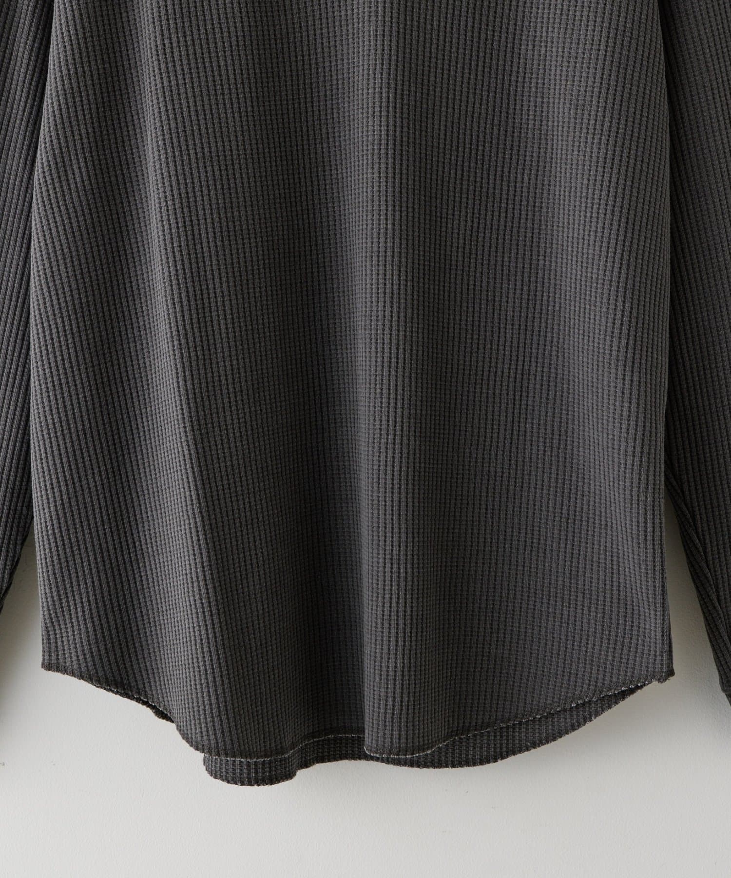 Kastane(カスタネ) 【WHIMSIC】サーマル ヘンリーネックTシャツ