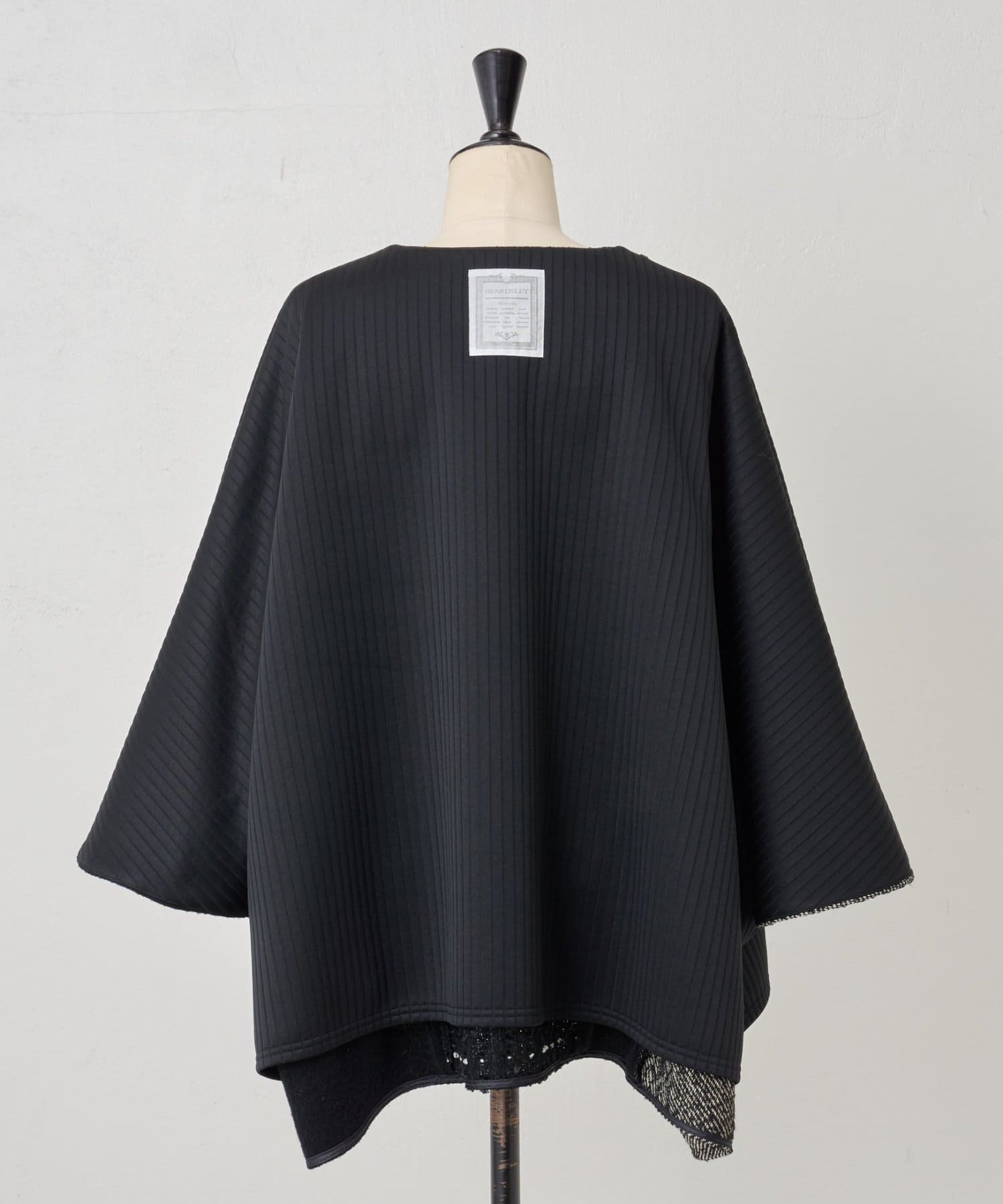 BEARDSLEY(ビアズリー) パッチワークポンチョコート