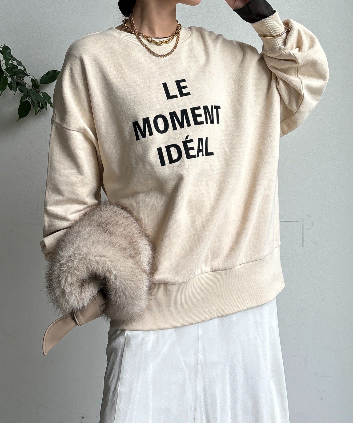 DOUDOU(ドゥドゥ) LE MOMENT 2WAYジッププルオーバー