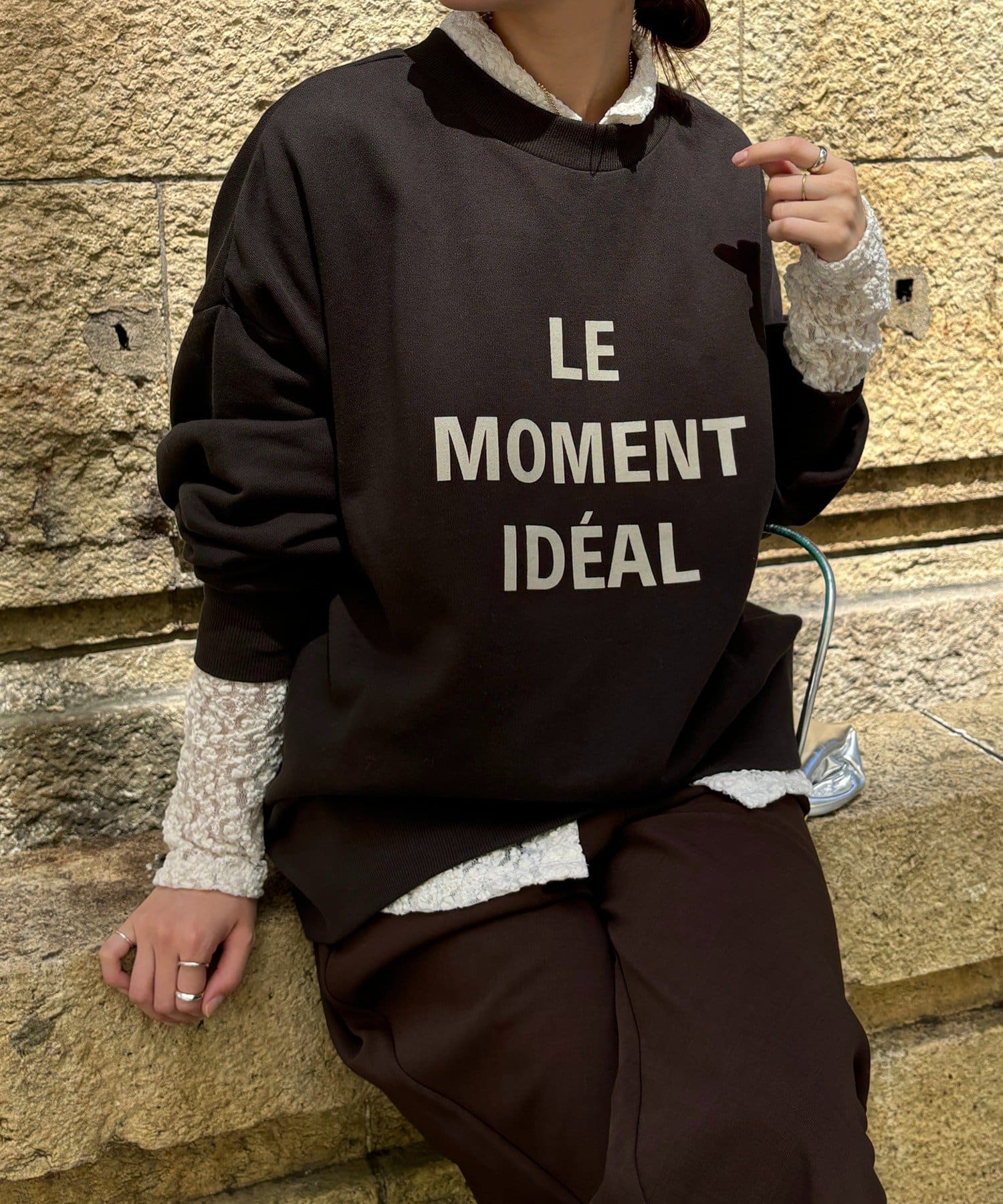DOUDOU(ドゥドゥ) LE MOMENT 2WAYジッププルオーバー