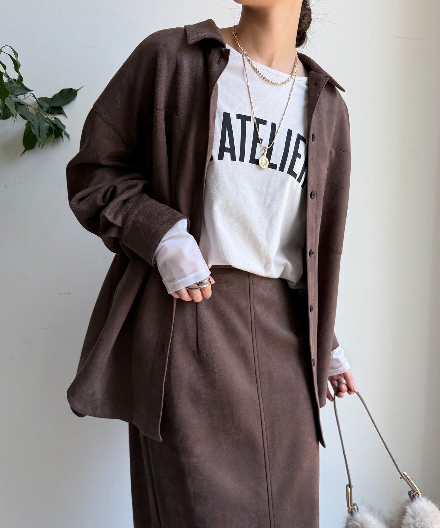 DOUDOU(ドゥドゥ) 【WEB限定】 L’ATELIER ドッキングTEE