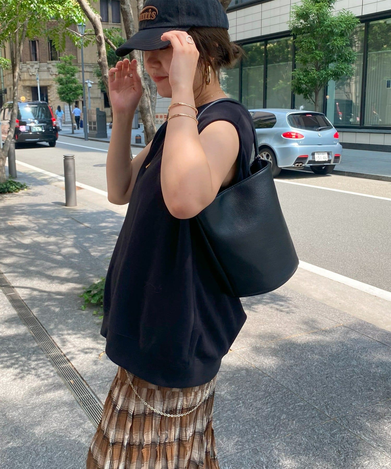 DOUDOU(ドゥドゥ) 【7/25～3日間限定 予約10％OFF】【SAKURA企画】バケツ型ショルダーバッグ