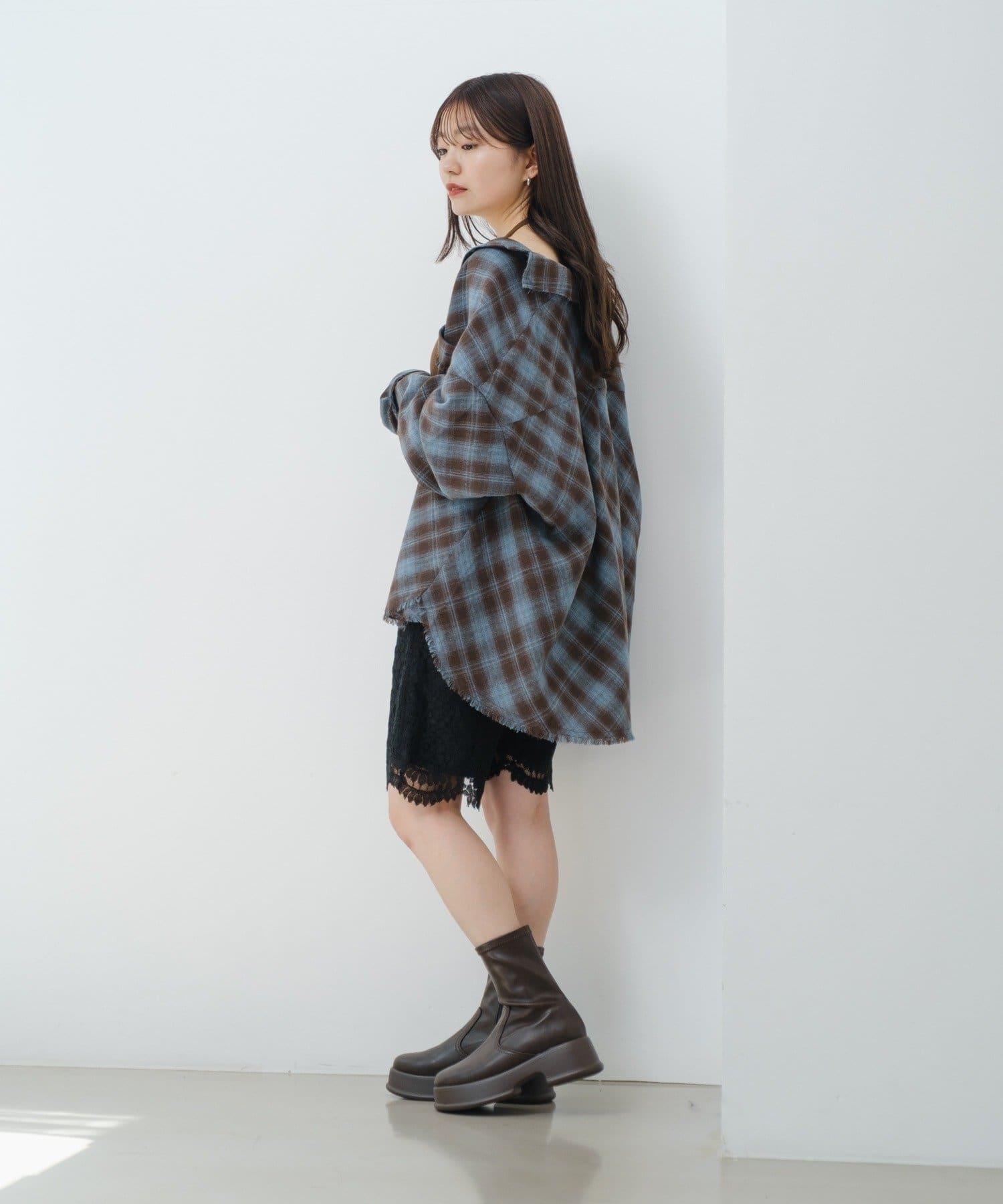 Kastane(カスタネ) レースバイカーパンツ