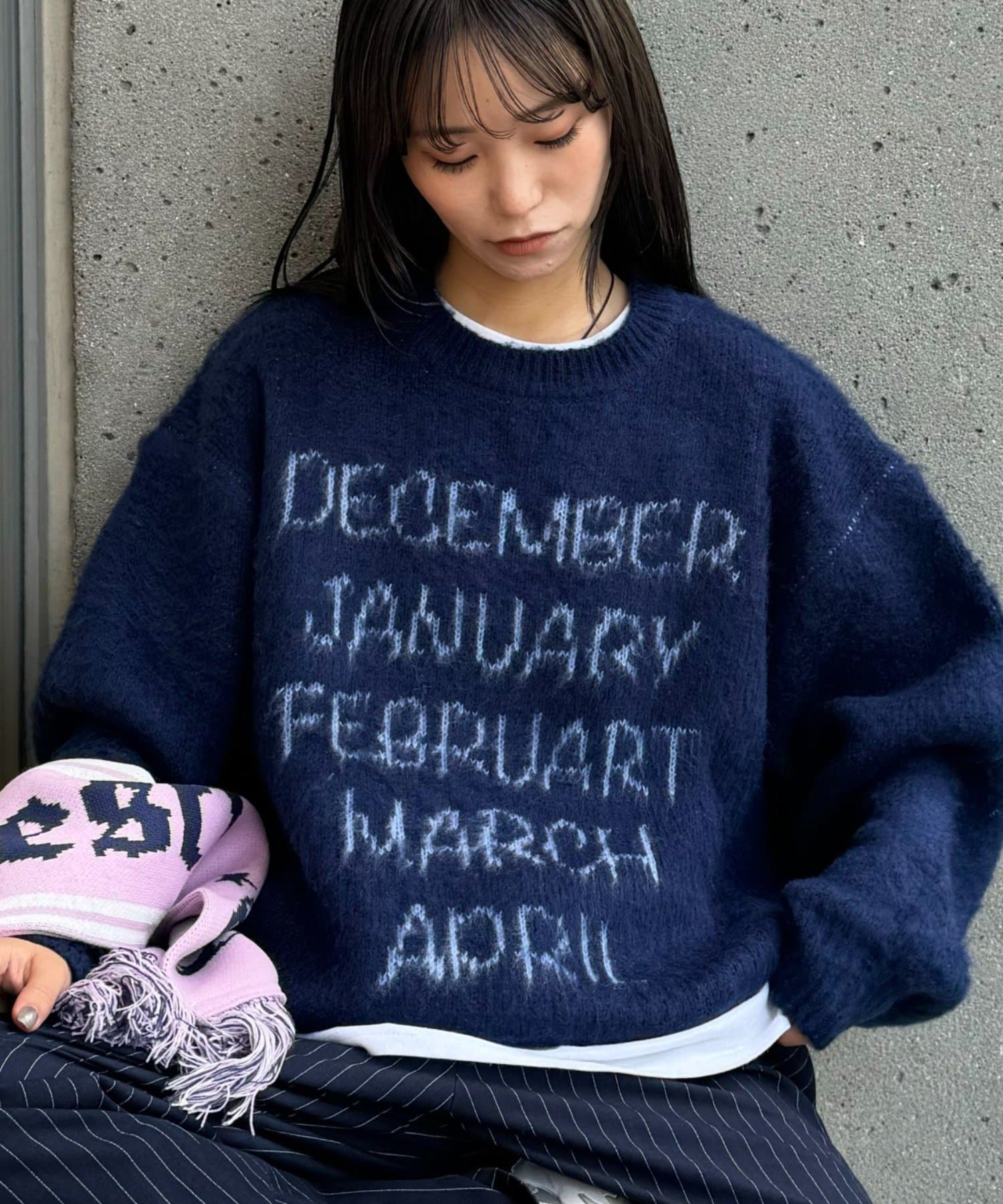 CIAOPANIC TYPY【UNISEX】マンスリーロゴニットプルオーバー CIAOPANIC TYPY】マンスリーロゴニットプルオーバー | OUTLET