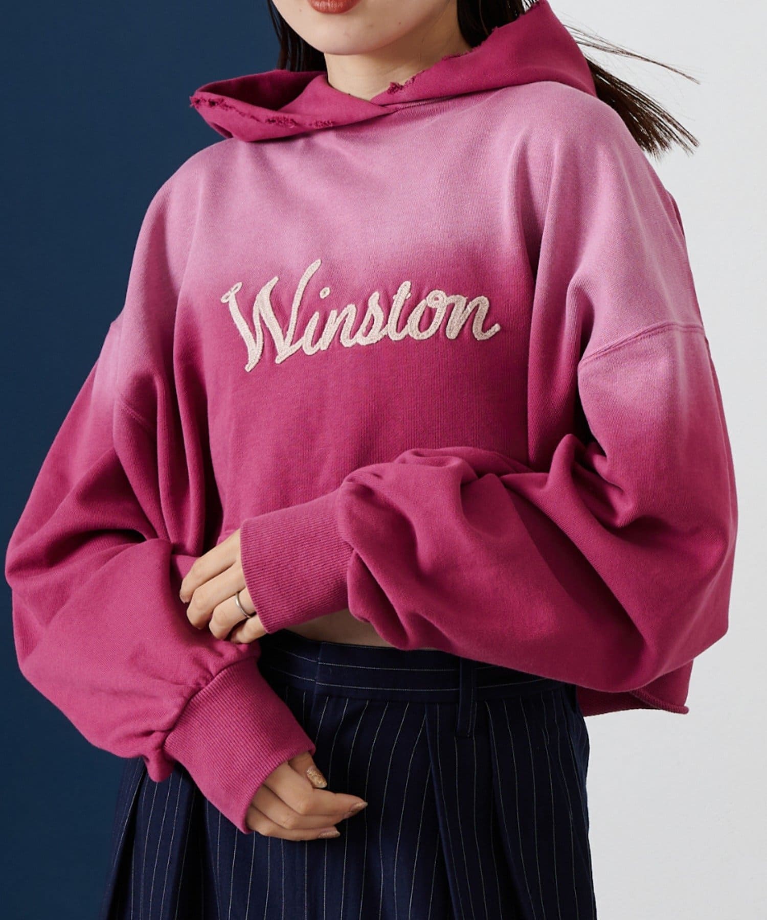 デニムリメイク☆リアルファー&ベルベットリボンブレスレット