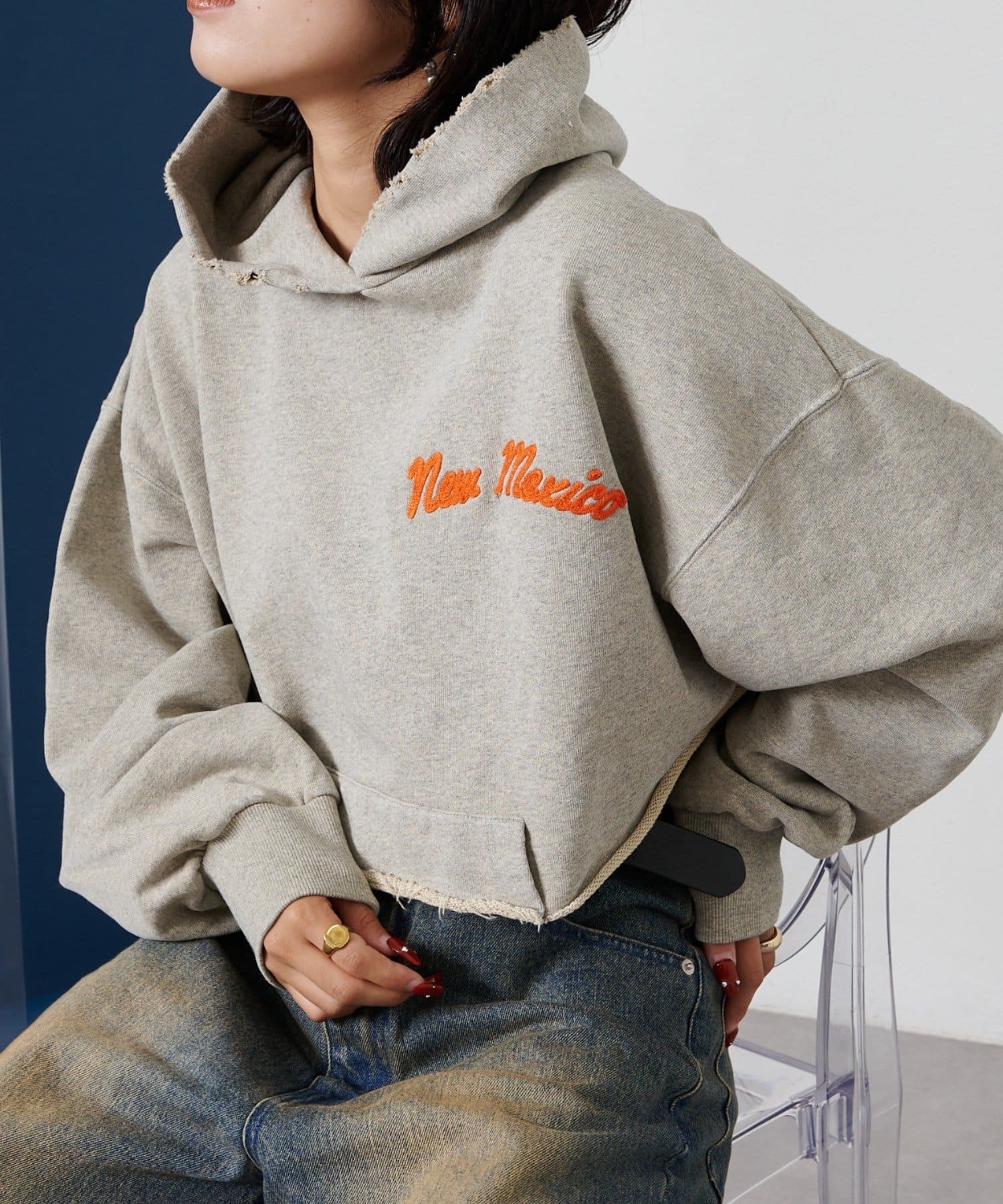CIAOPANIC TYPY】リメイククロップドフーディー | OUTLET(アウトレット 