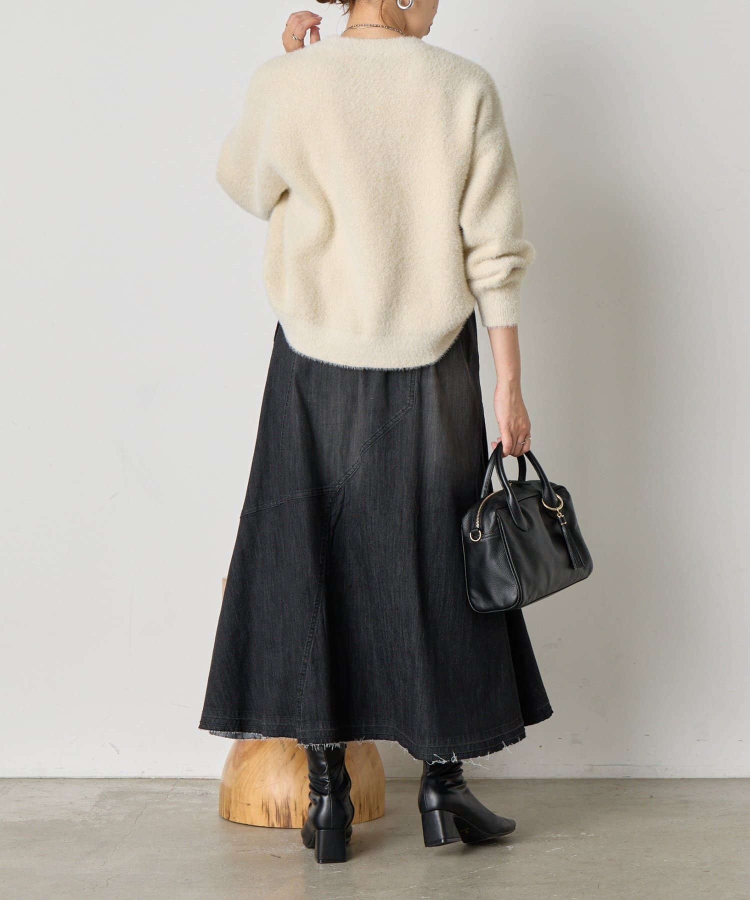 GALLARDAGALANTE Jena ラメフェザーソフトニット ラメフェザーソフトニット | Jena espace merveilleux(ジェナ